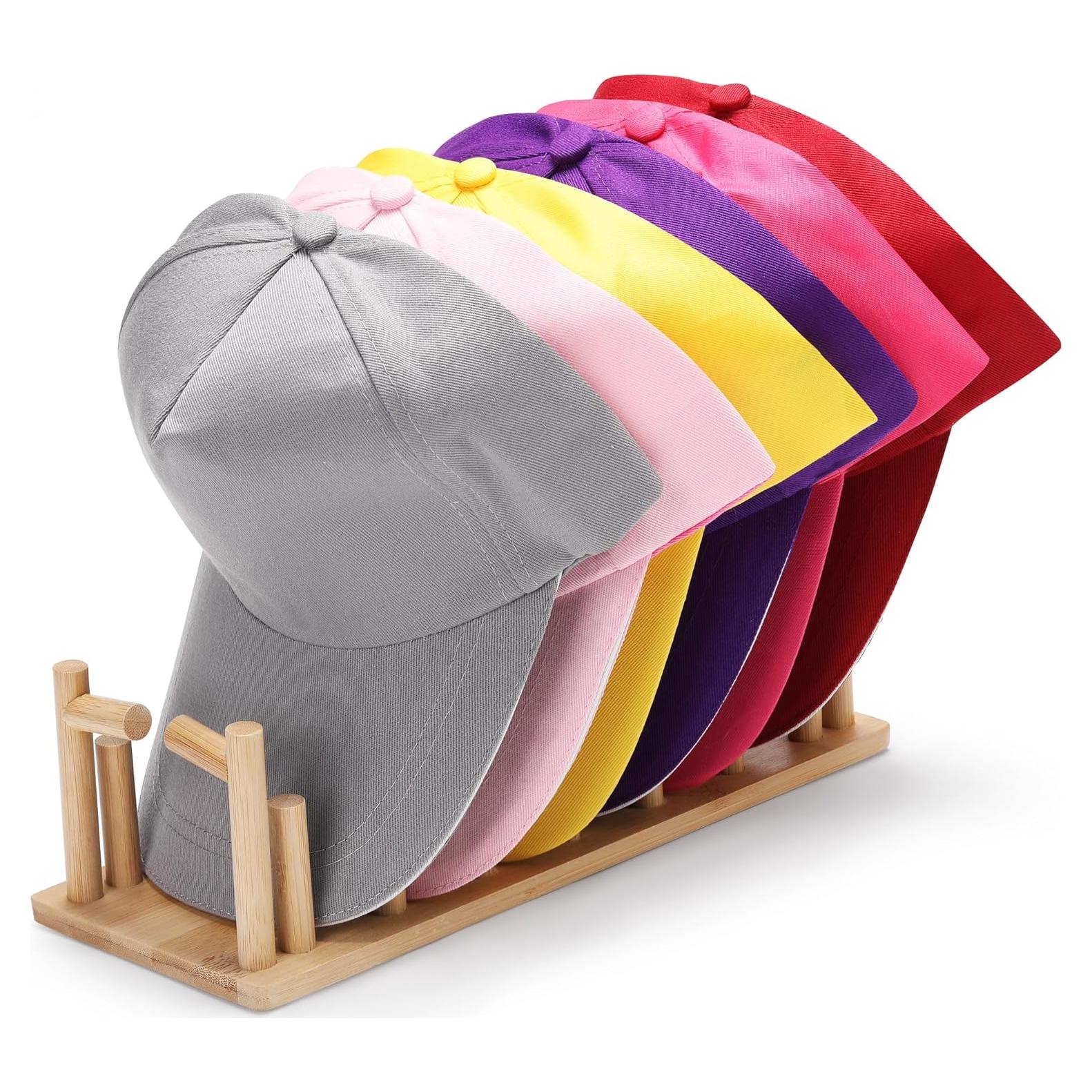 Soporte para Sombreros de Bambú ZhiYo-Life - Organizador 18 Gorras