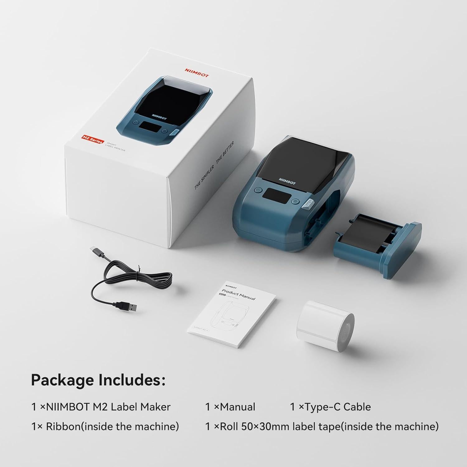 Impresora de Etiquetas NIIMBOT M2 Bluetooth 5.08cm Térmica