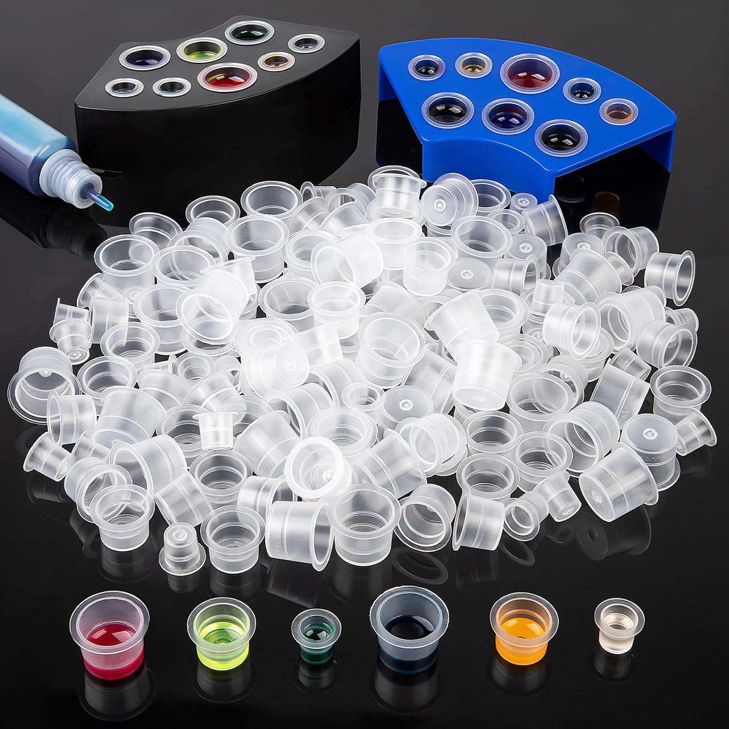 Kit de Capsulas de Tinta para Tatuajes GCTWFYK 500 PCS Mixto