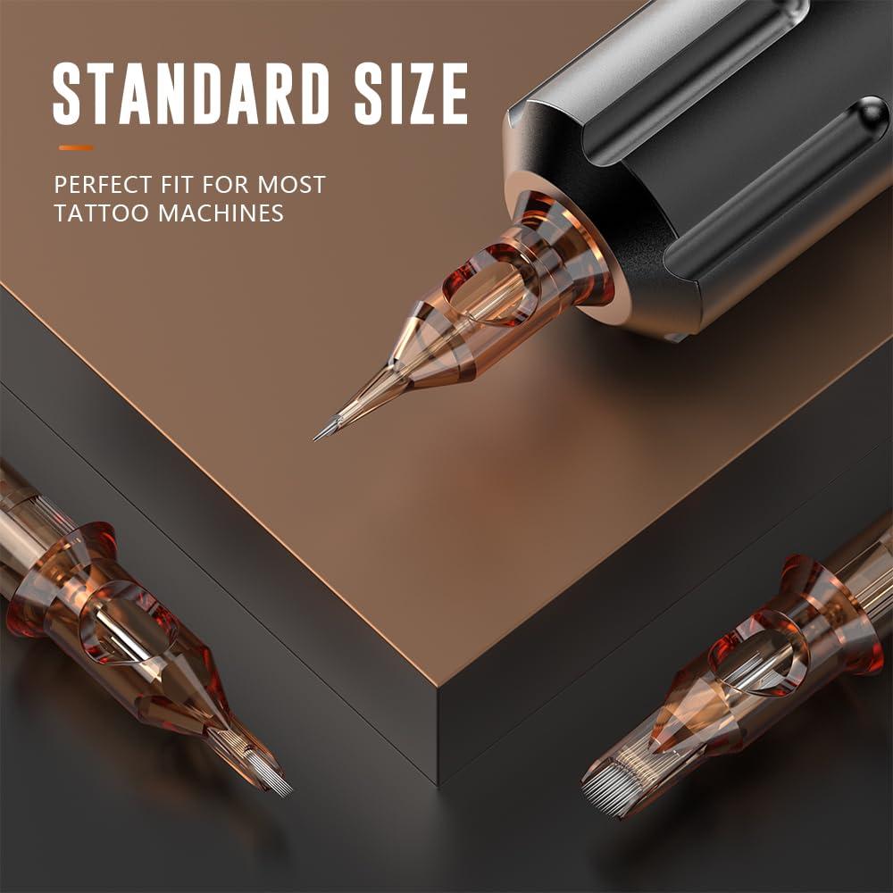 Kit de Agujas de Tatuaje RHEIN 50pcs Mezcladas 0.35mm