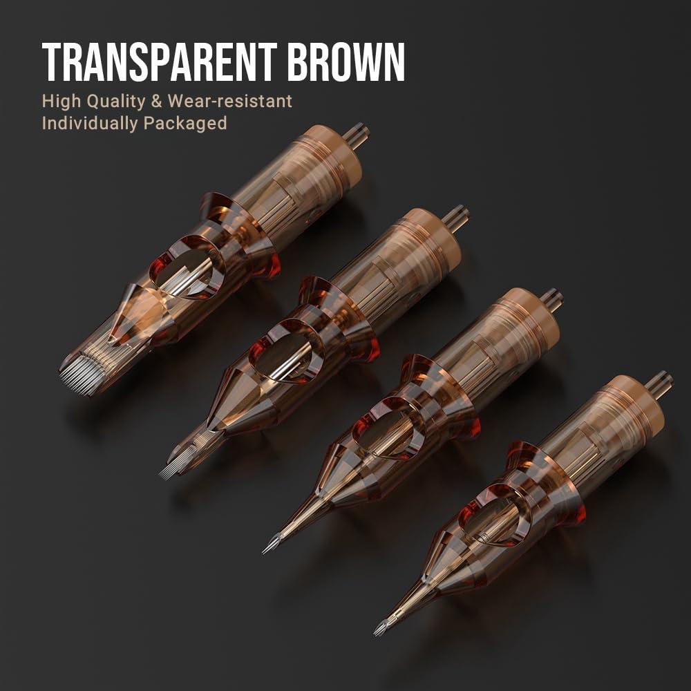 Kit de Agujas de Tatuaje RHEIN 50pcs Mezcladas 0.35mm