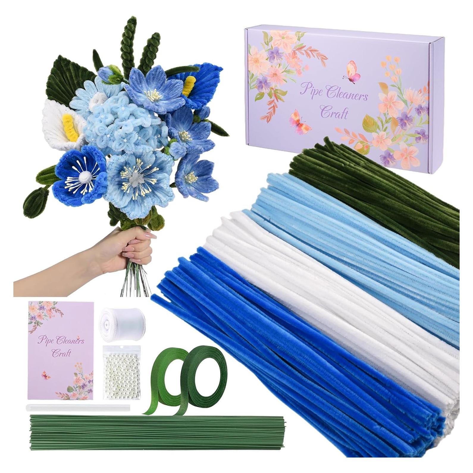 Juego de 400 Piezas Limpiapipas LansinLife DIY Manualidades