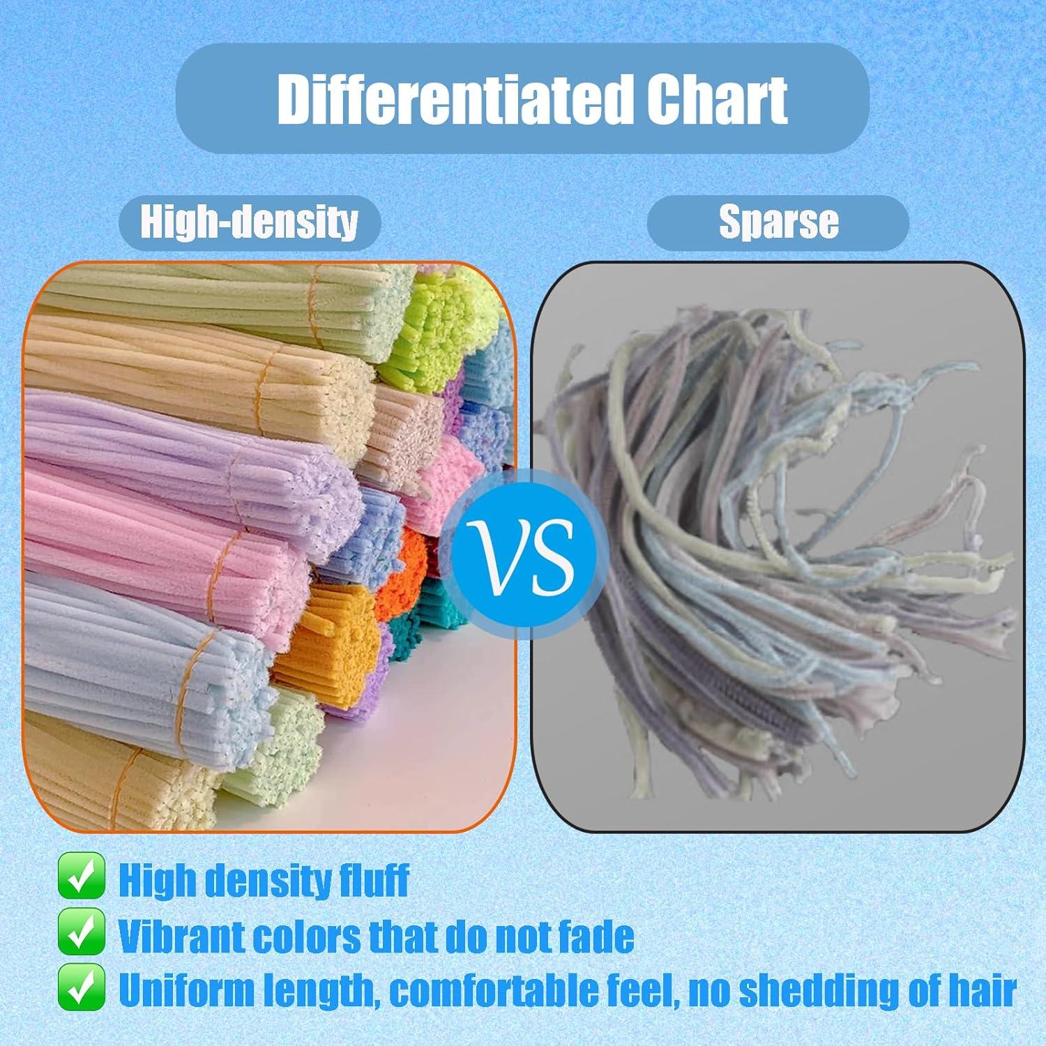 Juego de 400 Piezas Limpiapipas LansinLife DIY Manualidades