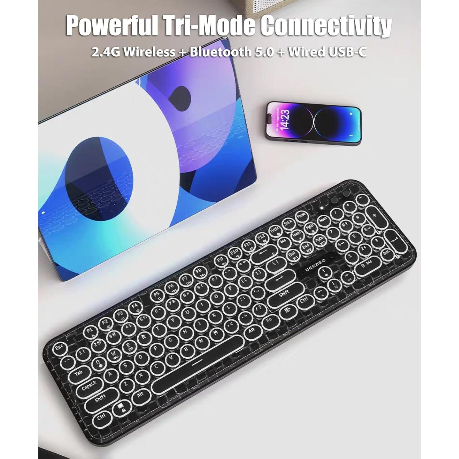 Teclado Mecánico Inalámbrico SQT G9 con Retroiluminación LED