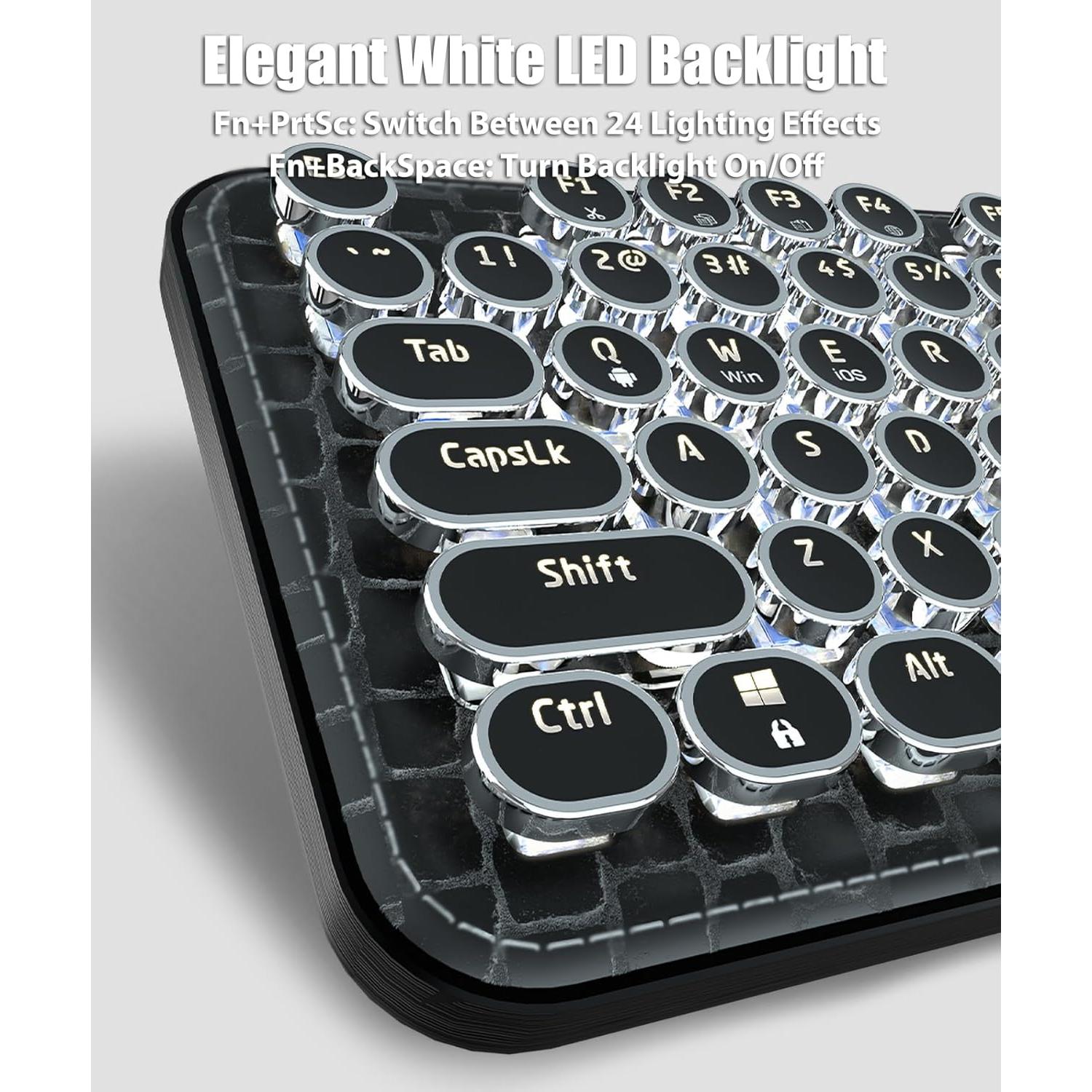 Teclado Mecánico Inalámbrico SQT G9 con Retroiluminación LED