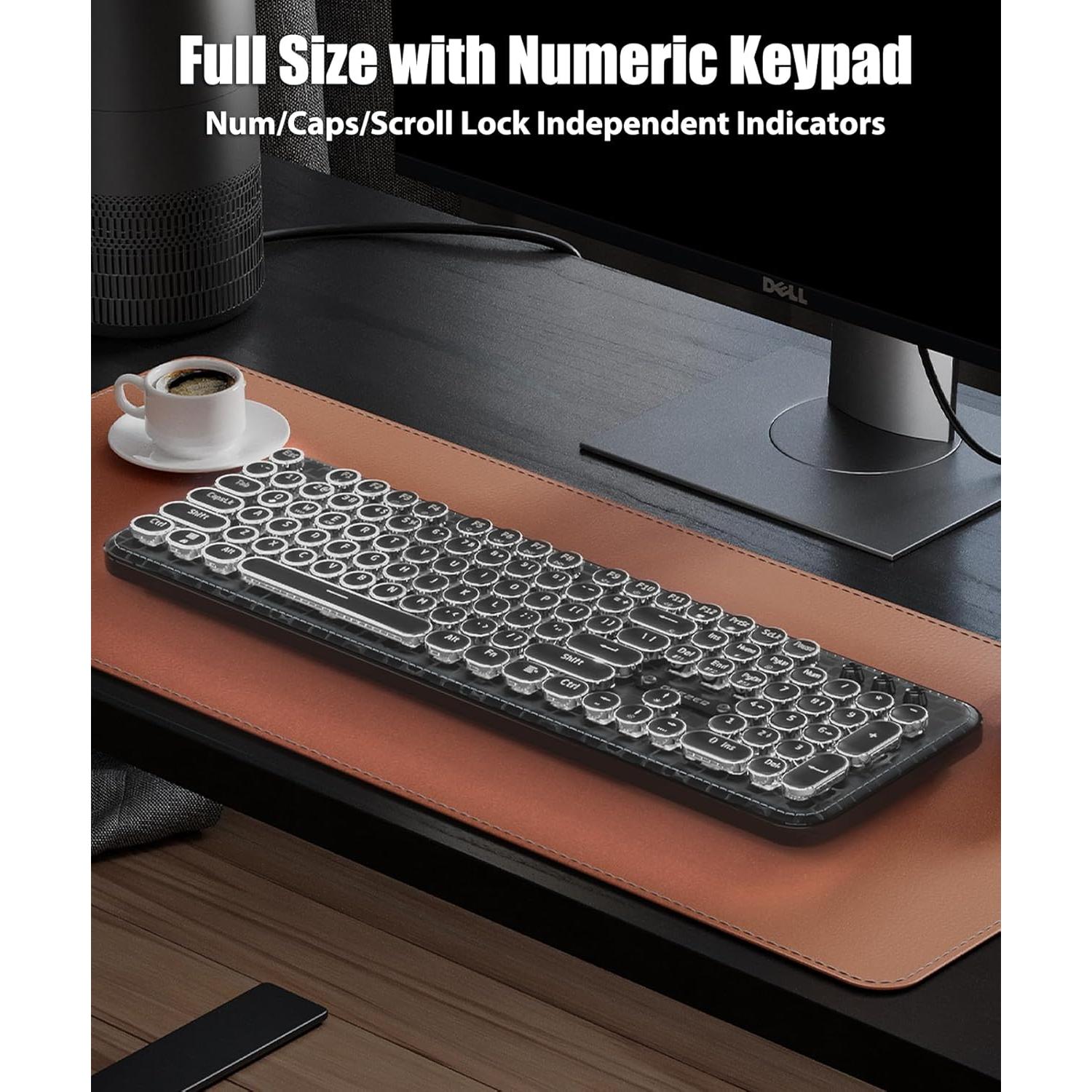 Teclado Mecánico Inalámbrico SQT G9 con Retroiluminación LED