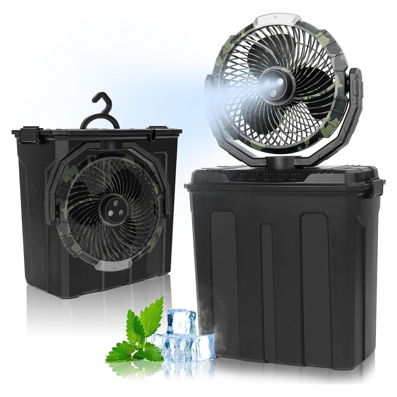 Ventilador de Nebulización Portátil Ruimos 9L 3 Velocidades