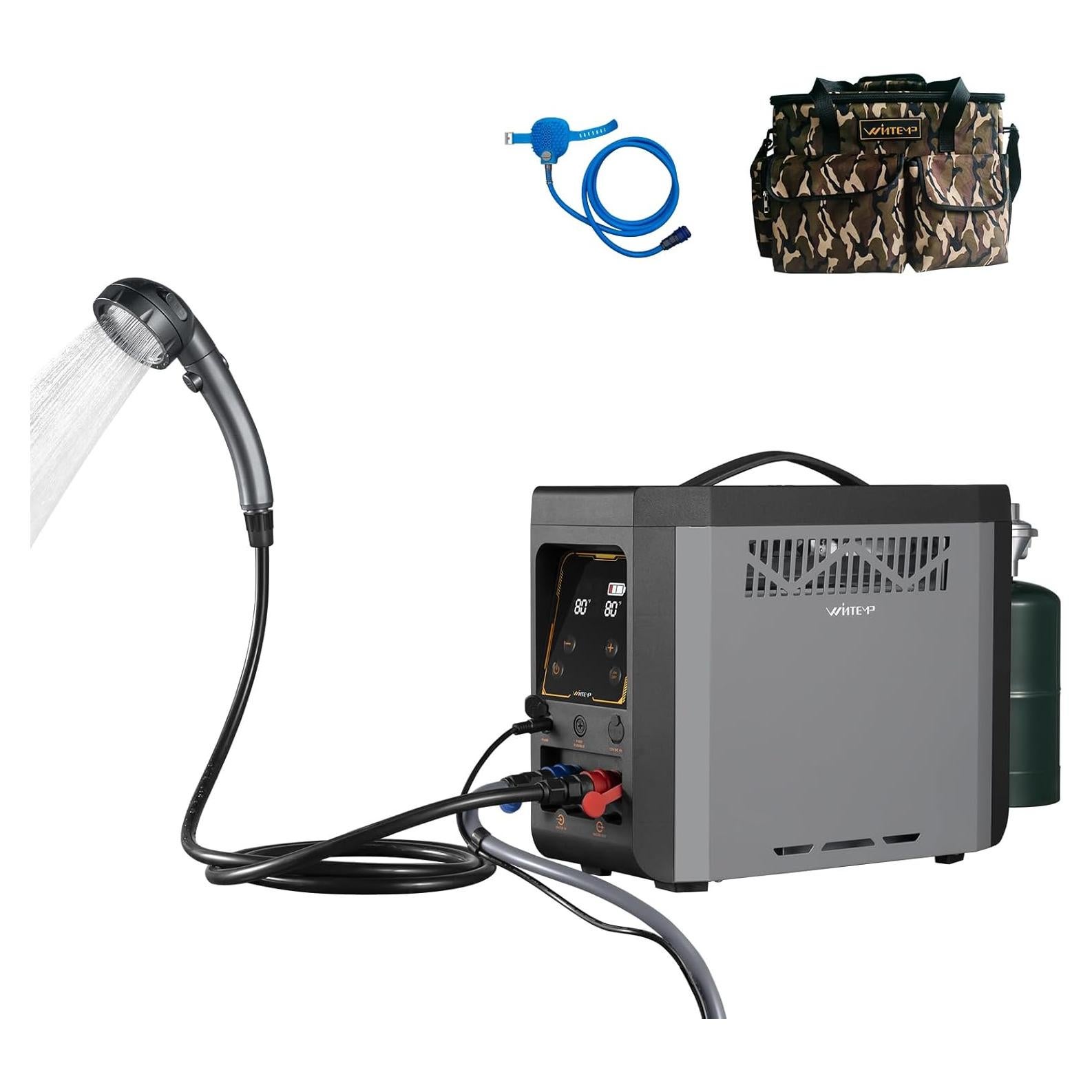 Calentador de Agua Portátil WINTEMP GPT3U 6KW - Agua Caliente Instantánea