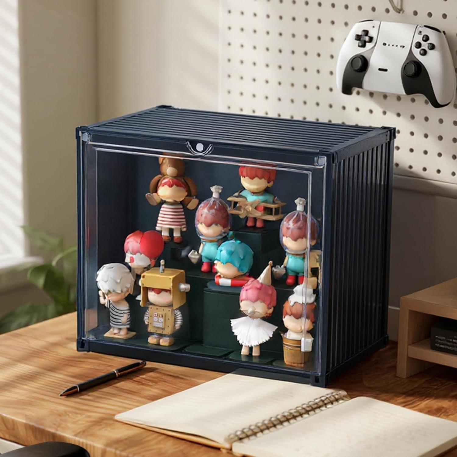 Estuche de Exhibición MOCBURIKU para Figuras 29x20.6x25.7cm LED