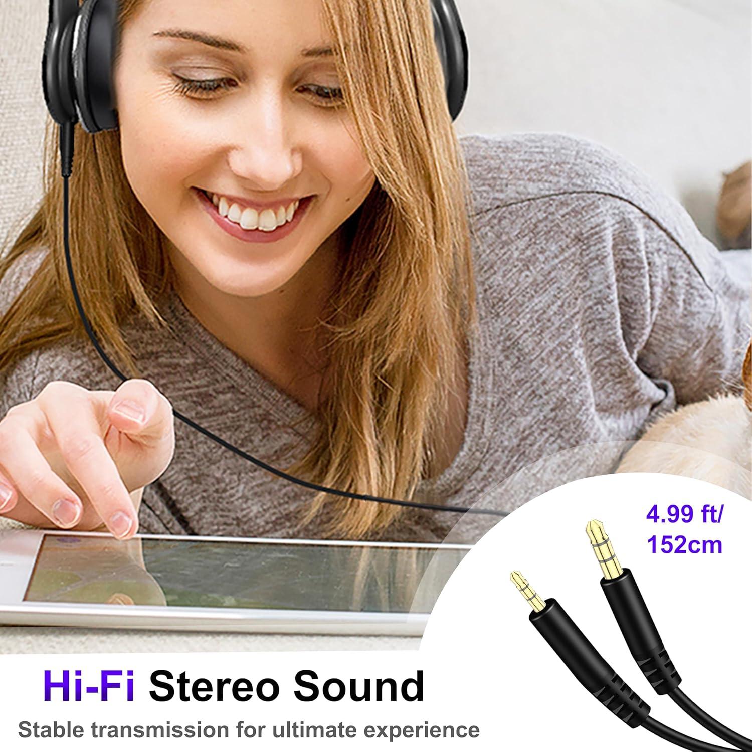 Cable de Audio Reemplazo Callez 2.5mm a 3.5mm para Bose y JBL