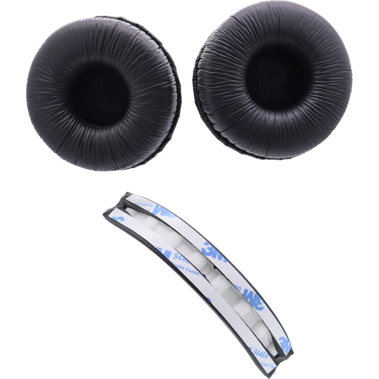 Almohadillas Originales para Auriculares JBL Tune 500/510/520/560/590 - Negro