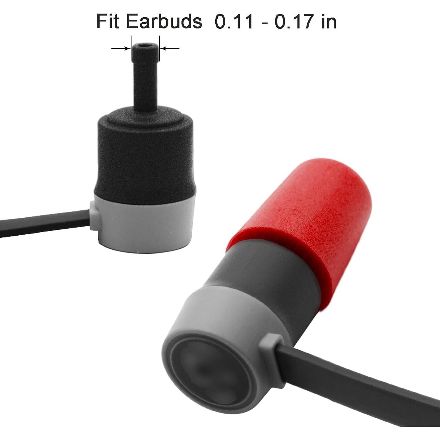 Puntas de Oído de Espuma Klowcok para Auriculares In-Ear S/M/L
