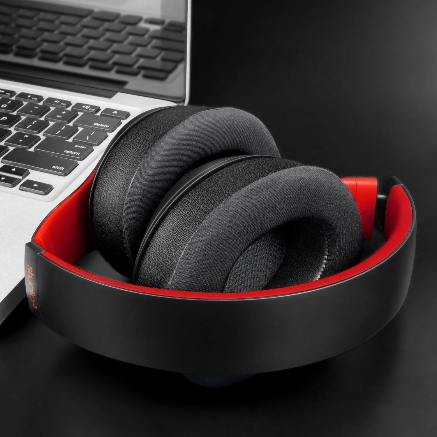 Almohadillas de Gel Refrigerante SoloWIT para Auriculares Beats Studio 2 y 3 - Negro