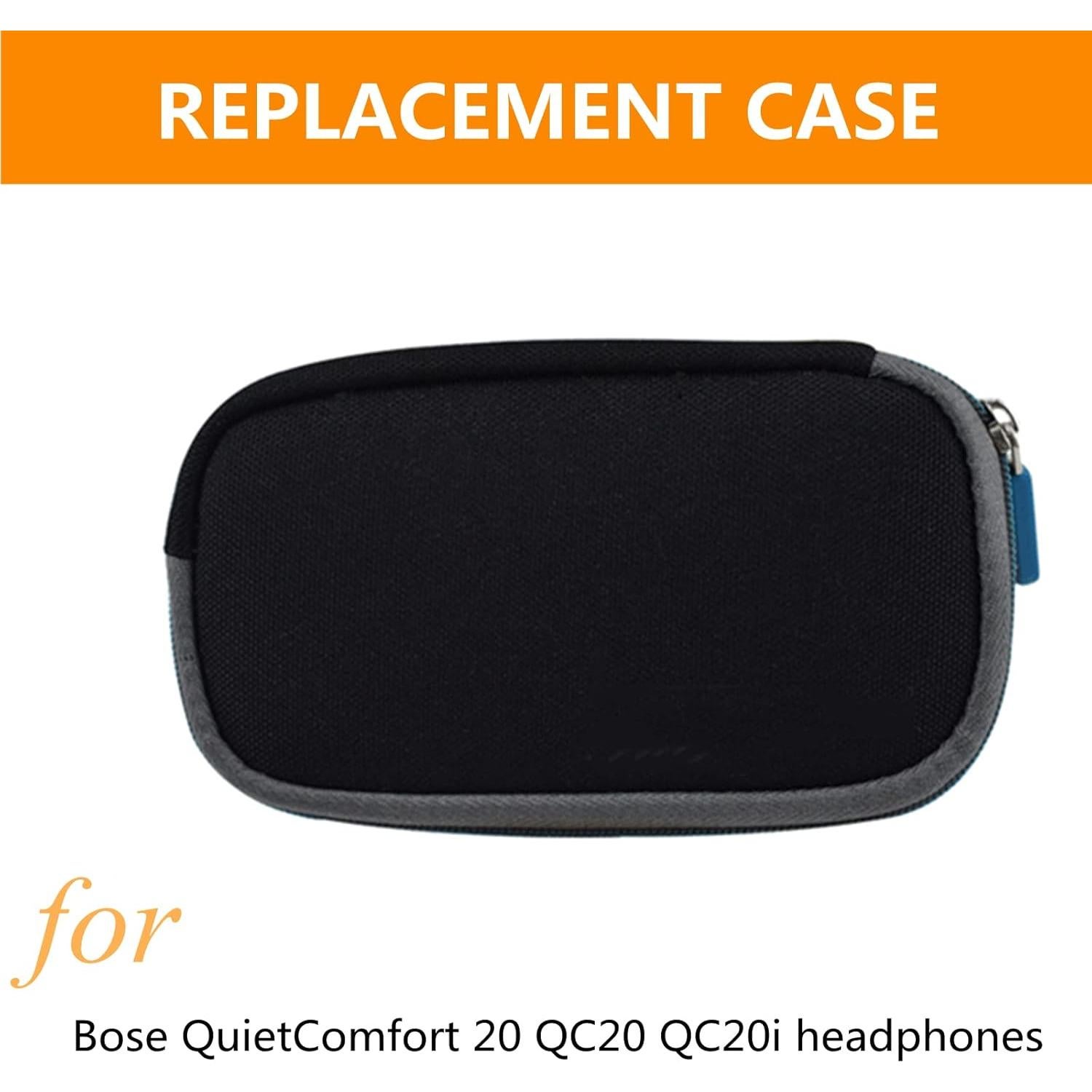Funda de Almacenamiento Learsoon para Auriculares Bose QC20 Negro