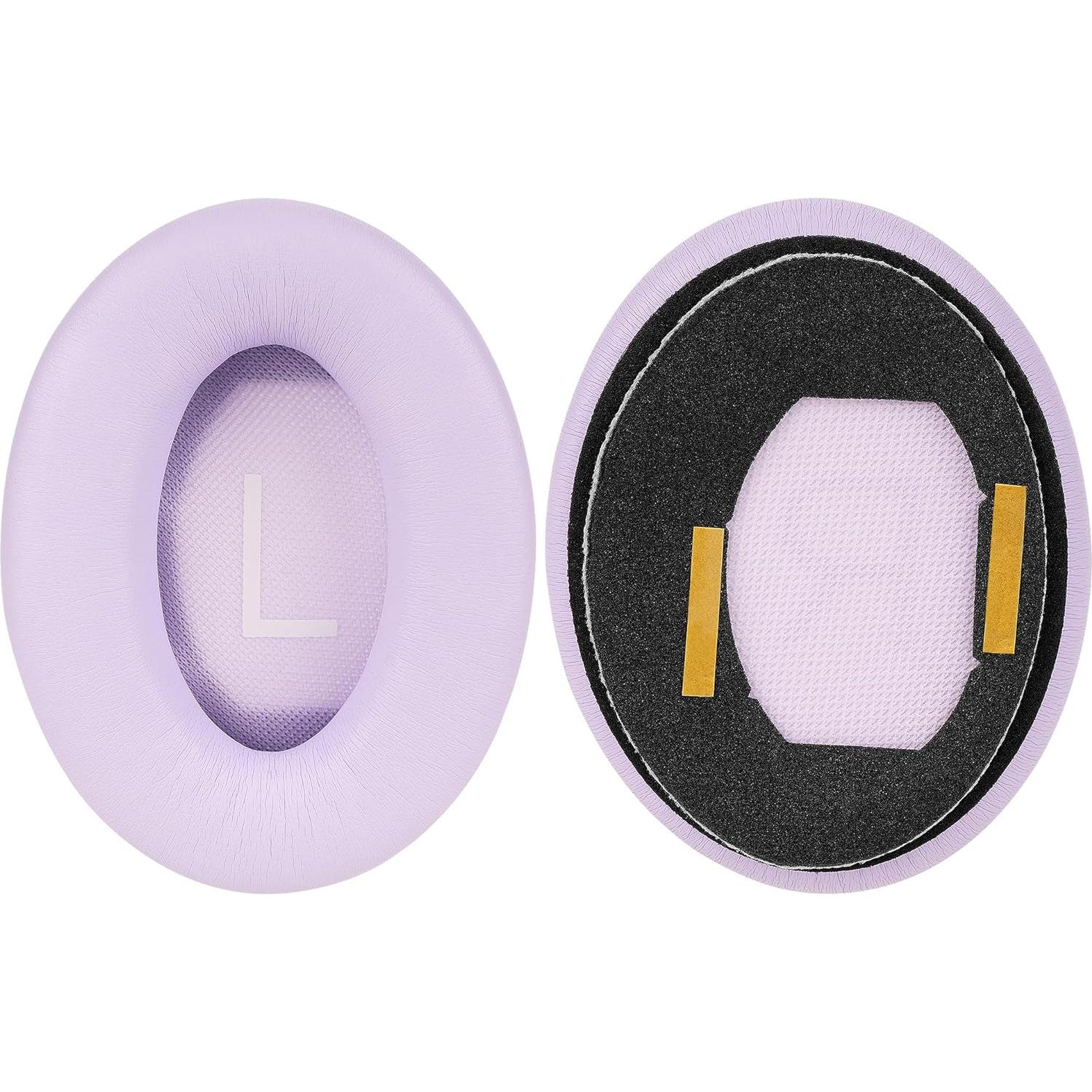 Almohadillas de Reemplazo Geekria para Bose QC45 QC35 QC25 QC15 - Púrpura