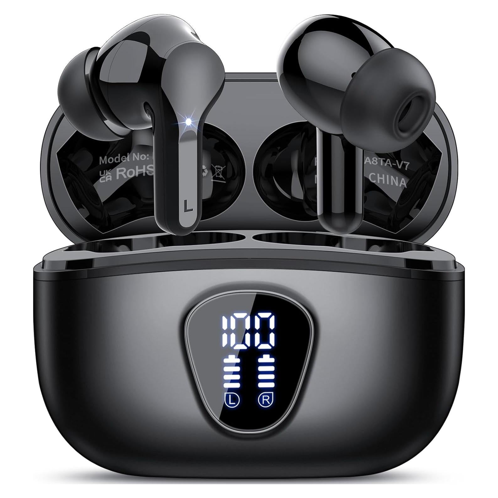 Auriculares Inalámbricos Bluetooth I53 HiFi Estéreo IP7 48H