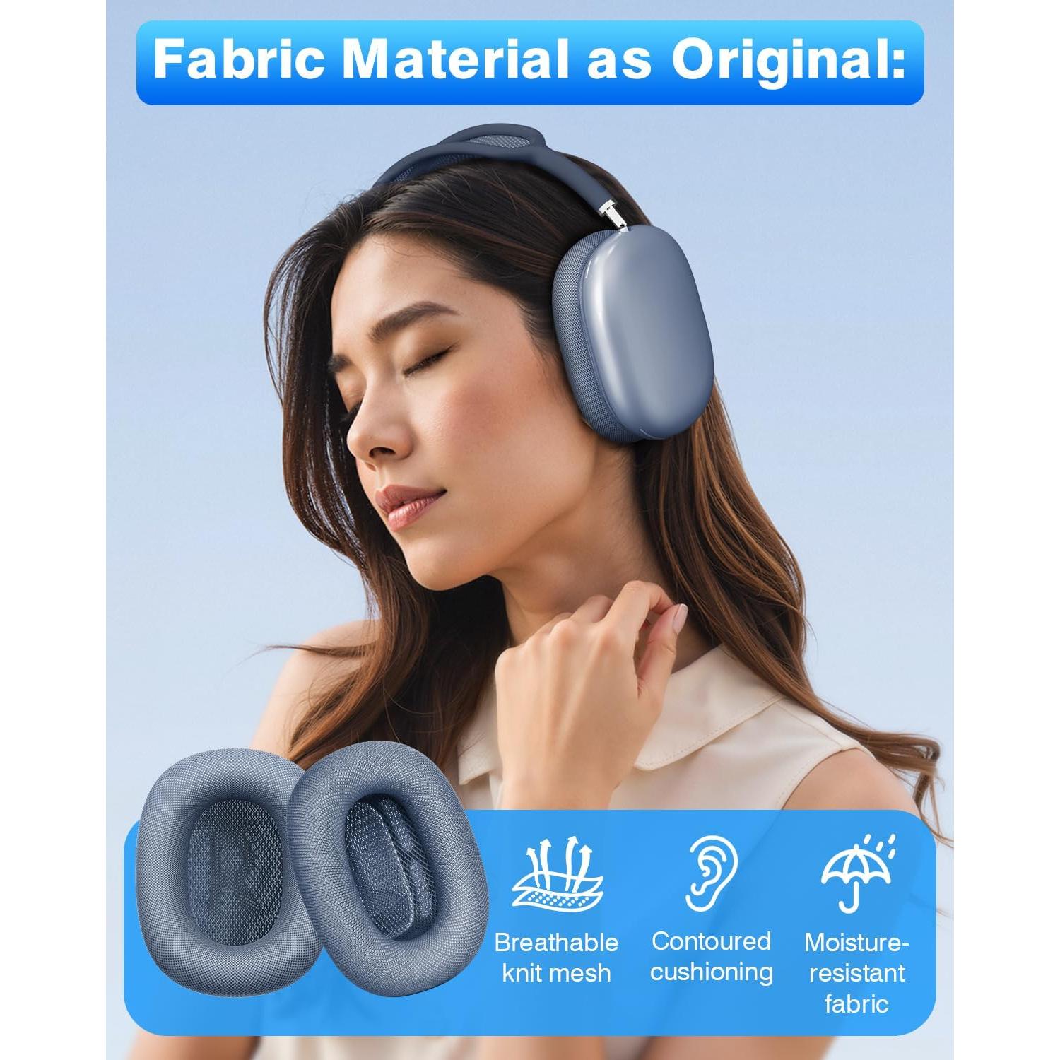 Almohadillas de Repuesto Link Dream para AirPods Max - Azul