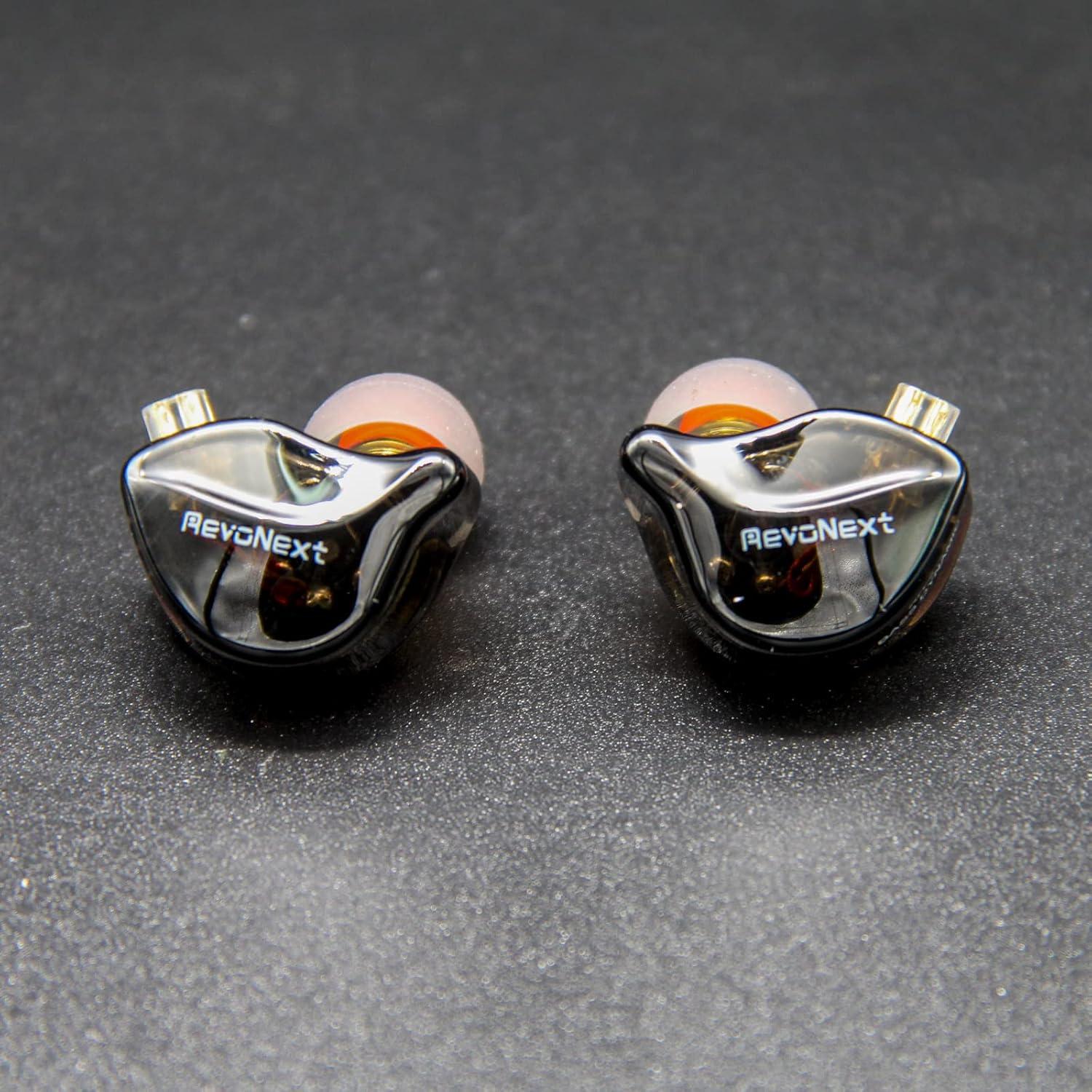 Auriculares In Ear Monitor RevoNext RH212 HiFi Estéreo Negro