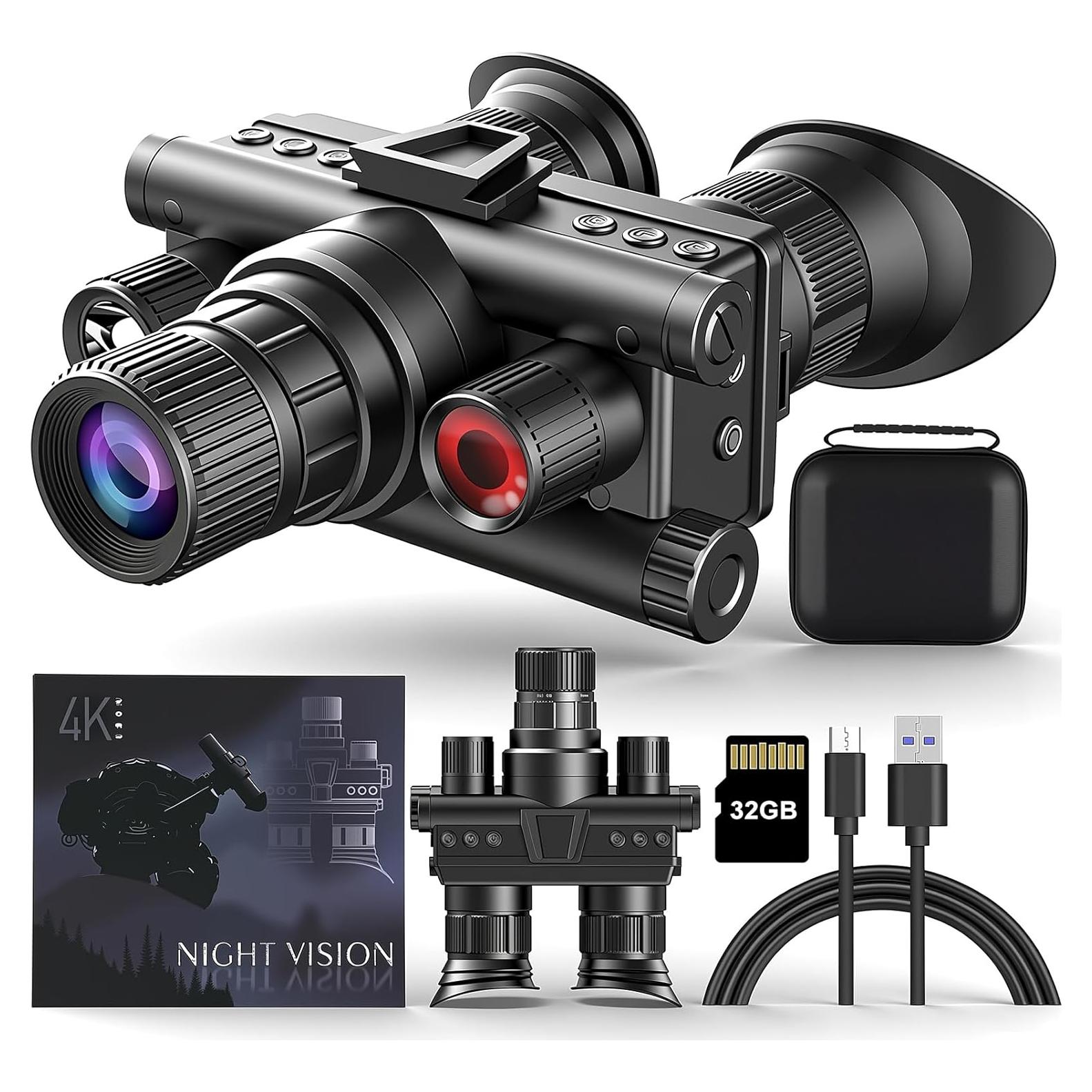 Gafas de Visión Nocturna Sfeoot 4K 8X HD con Grabación