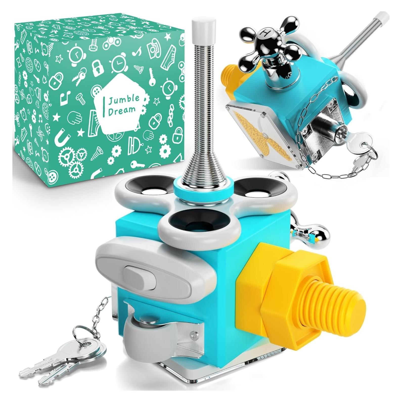 Cubo Ocupado Jumble Dream - Juguete Sensorial Montessori 1-3 Años