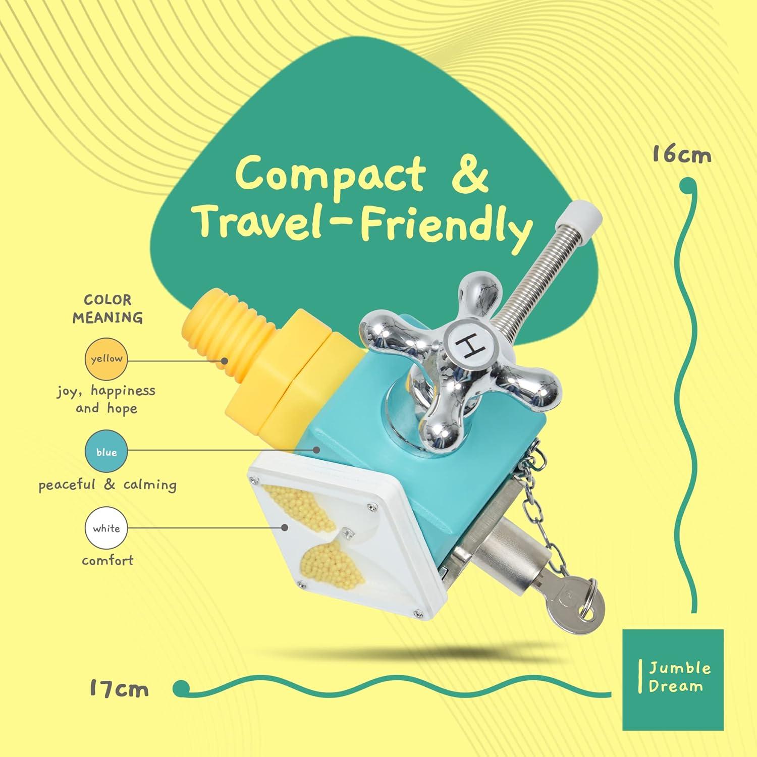 Cubo Ocupado Jumble Dream - Juguete Sensorial Montessori 1-3 Años