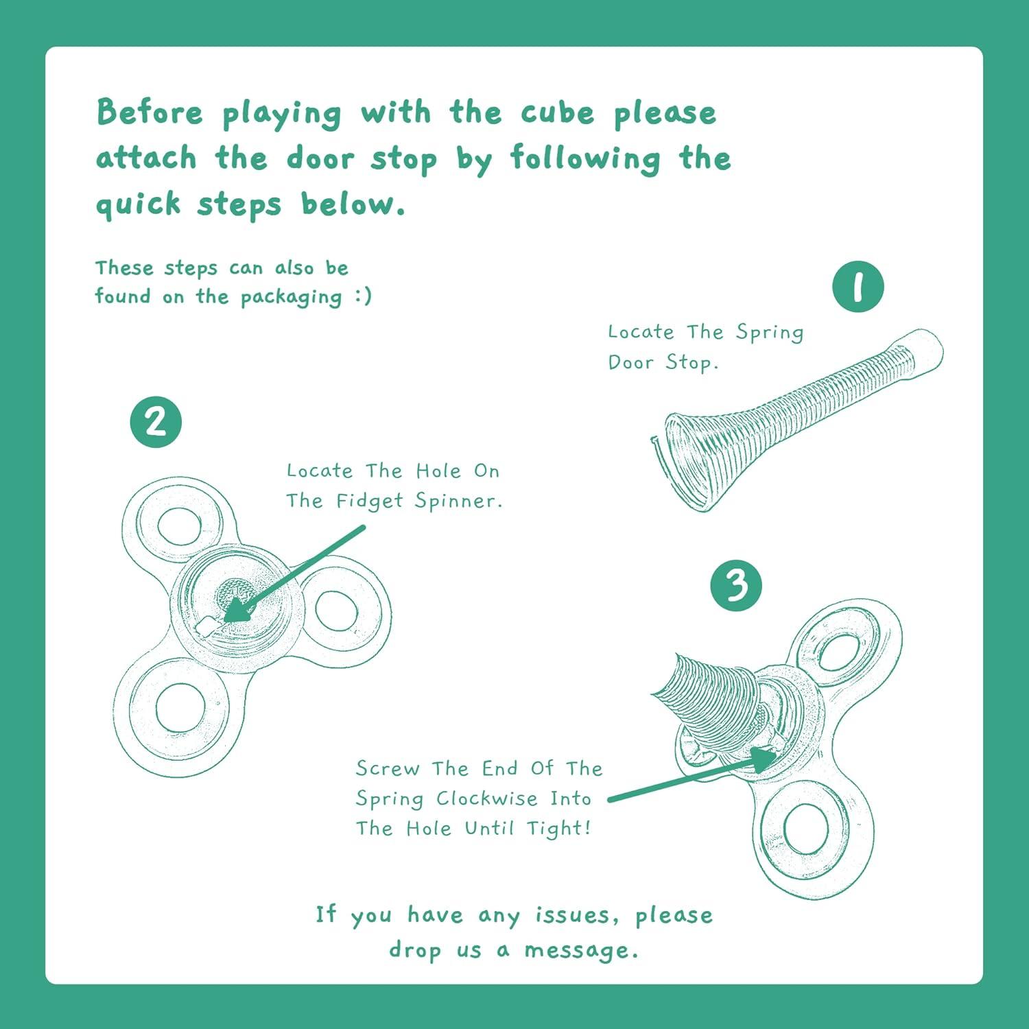 Cubo Ocupado Jumble Dream - Juguete Sensorial Montessori 1-3 Años