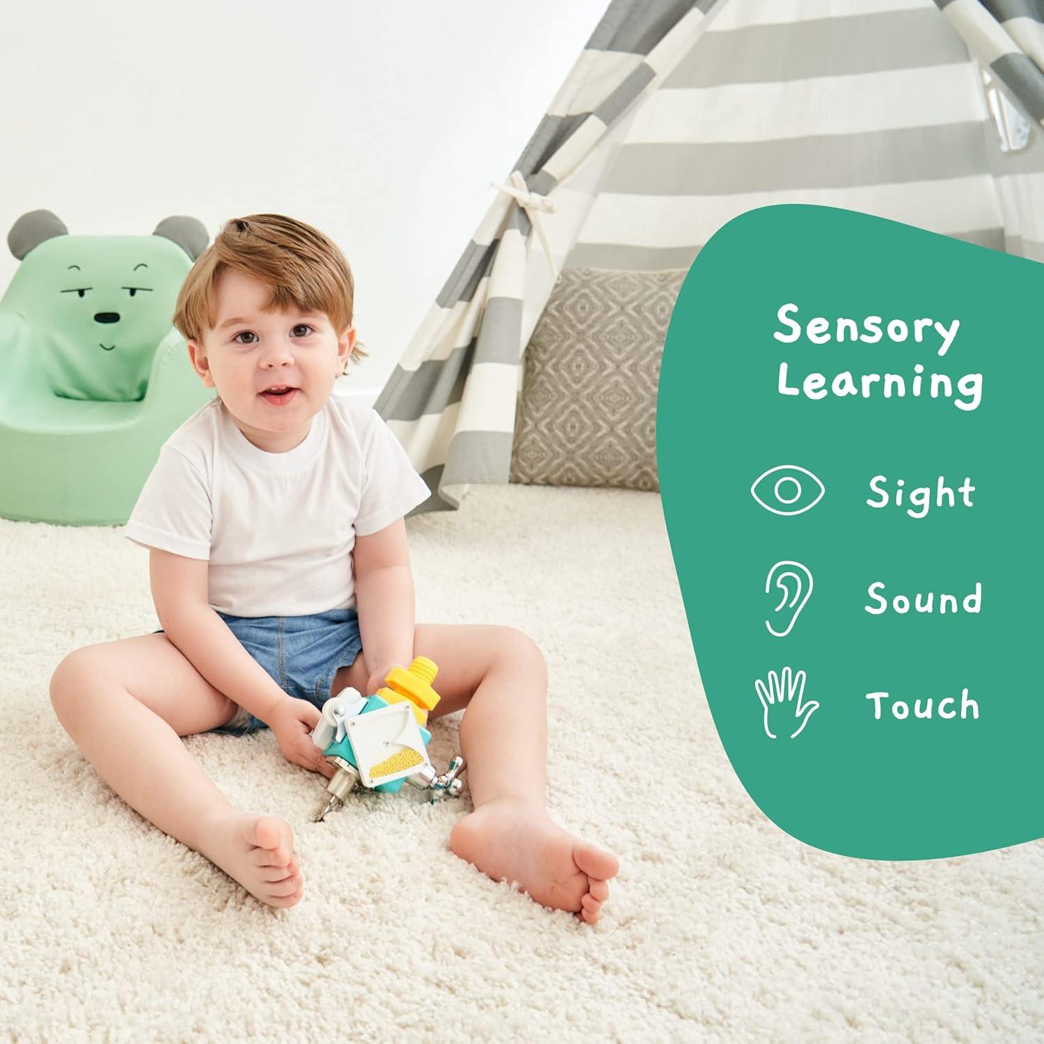 Cubo Ocupado Jumble Dream - Juguete Sensorial Montessori 1-3 Años