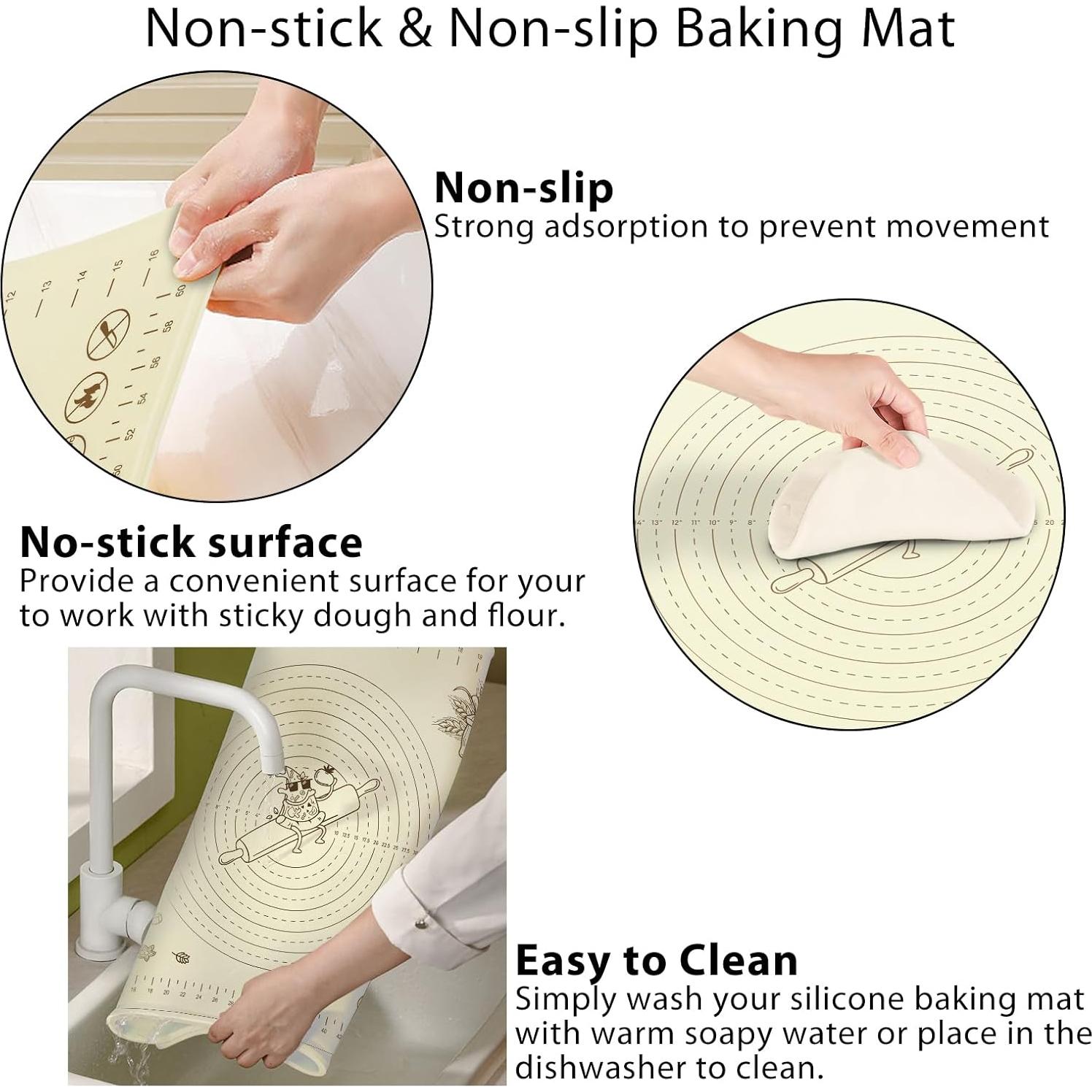 Alfombrilla de Silicona OKeanu 61x40.6 cm Antiadherente