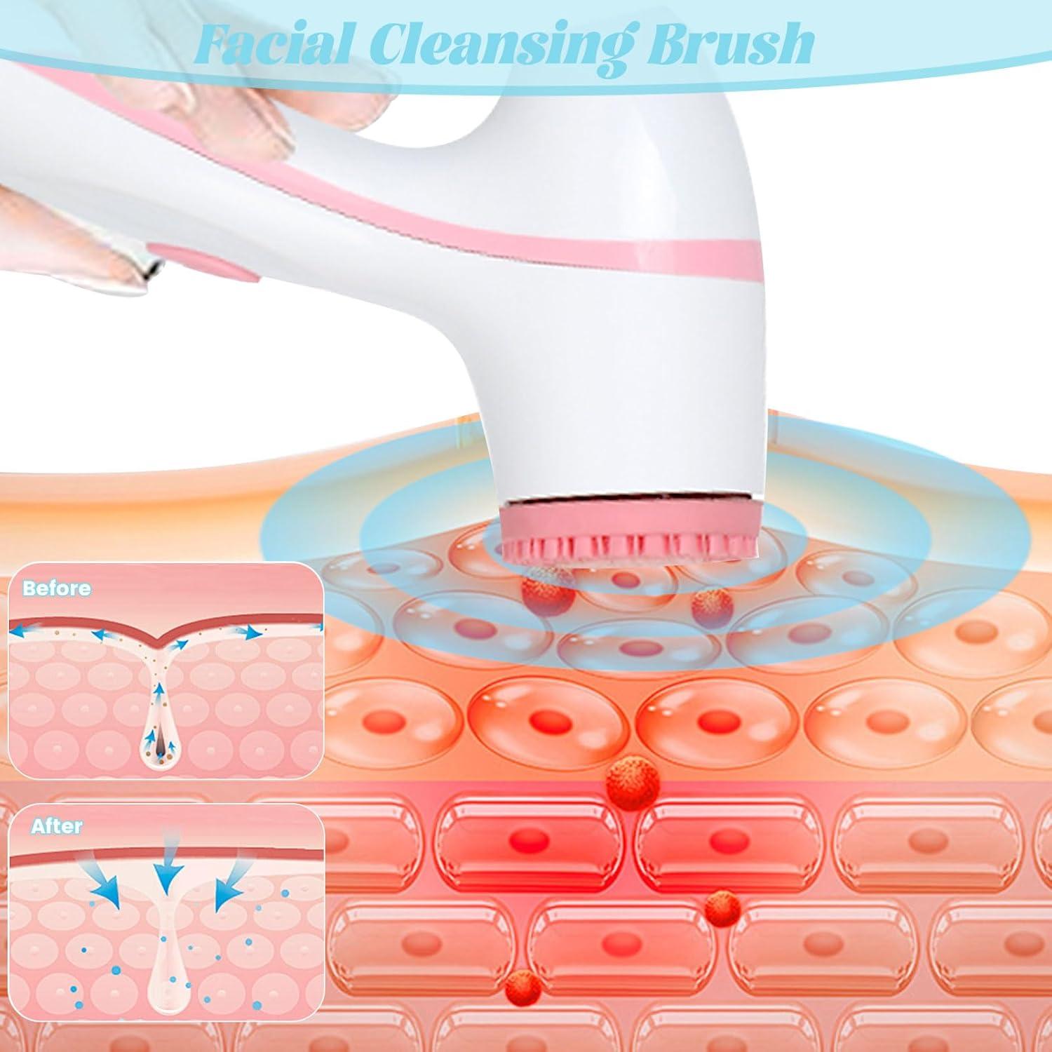 Cepillo Facial de Limpieza Wrewing XLDS03 3 en 1 Impermeable