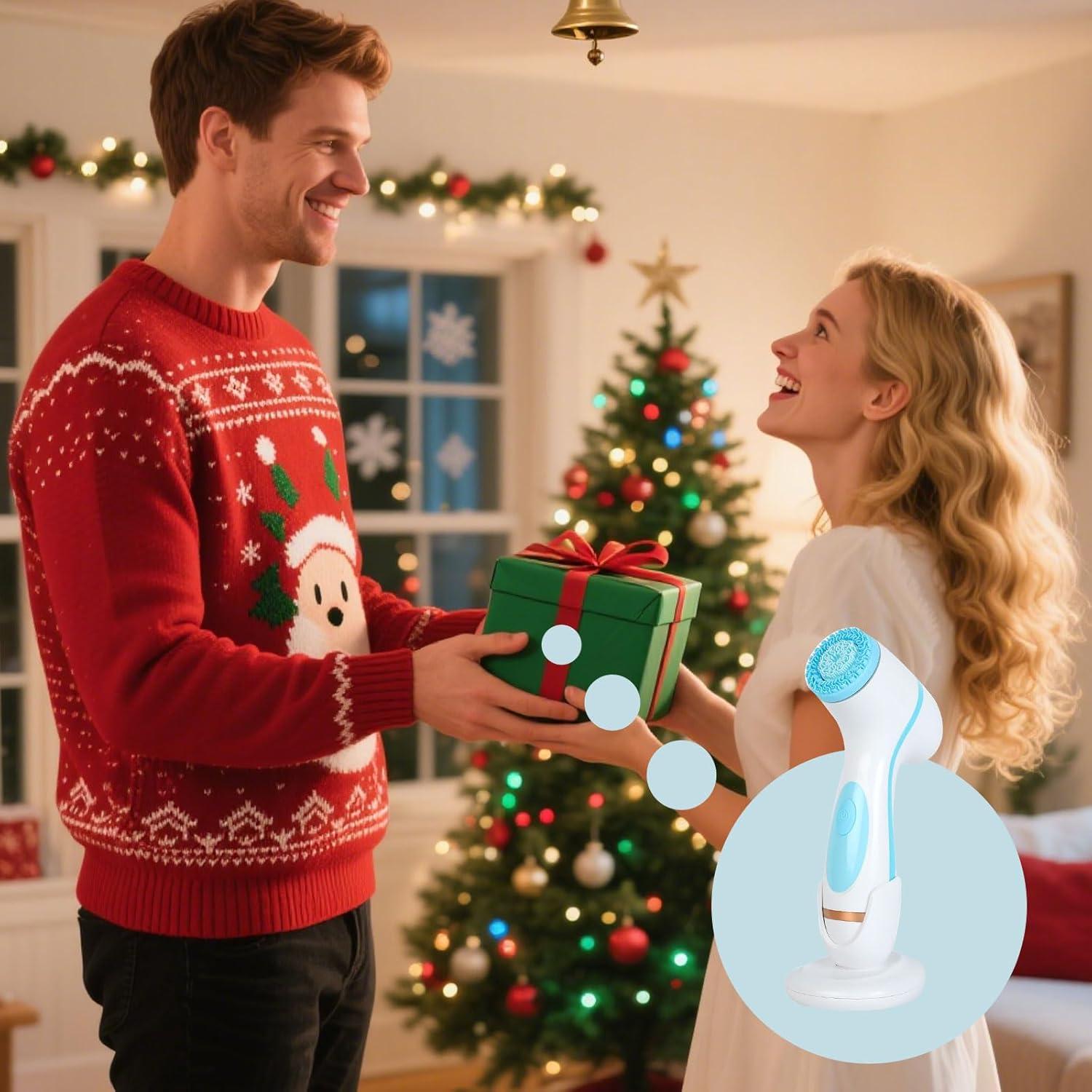 Cepillo Facial de Limpieza Wrewing XLDS03 3 en 1 Impermeable