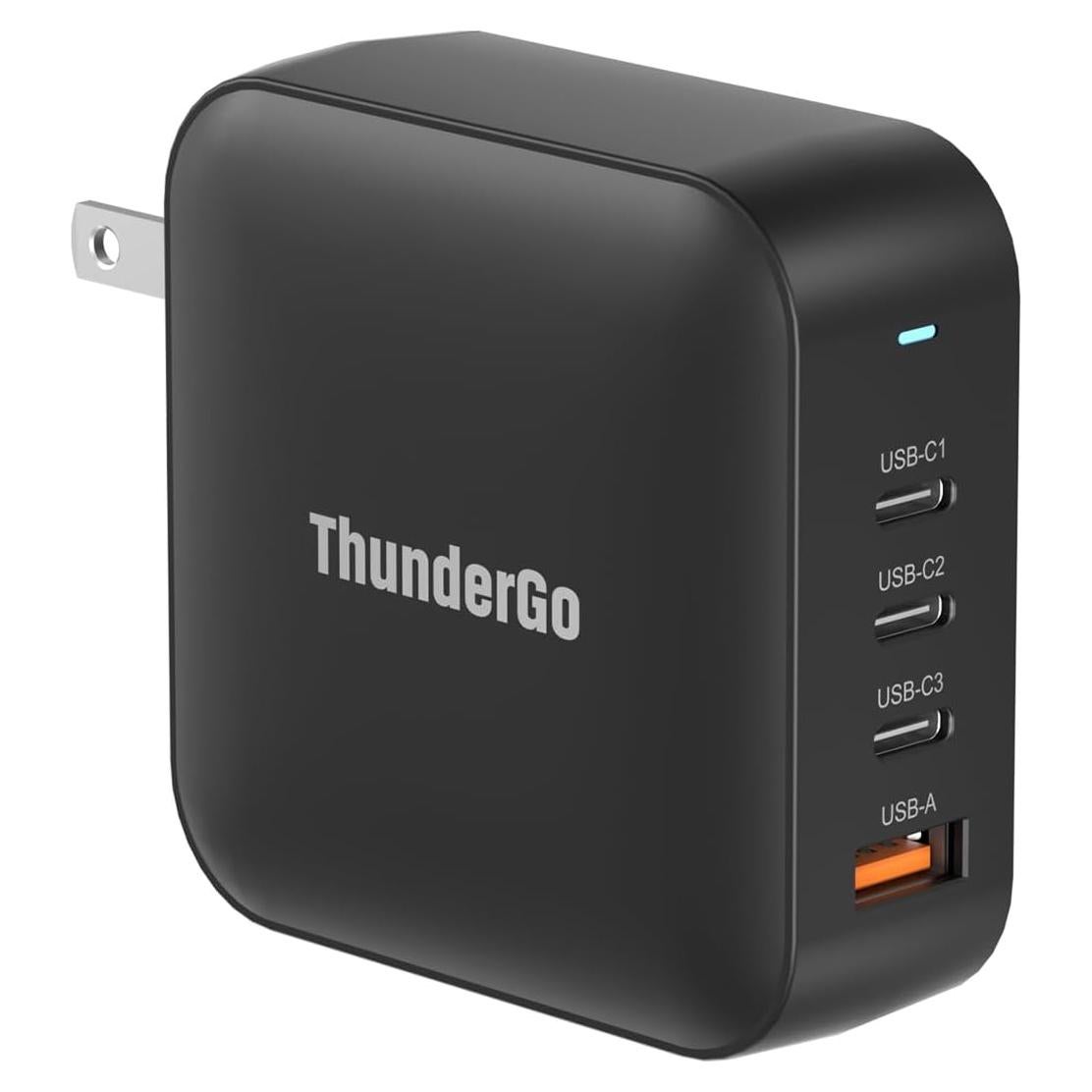 Cargador GaN 240W Vina PD-120, Estación Carga 4 Puertos USB-C