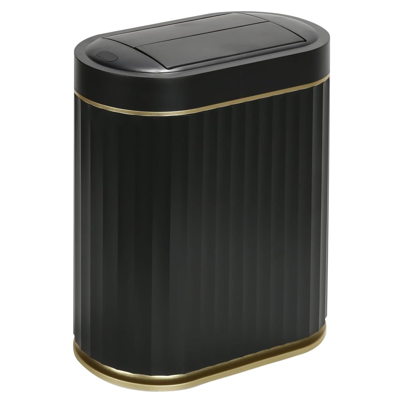 Cubo de Basura Automático Syncvibe 2 Galones Negro/Dorado