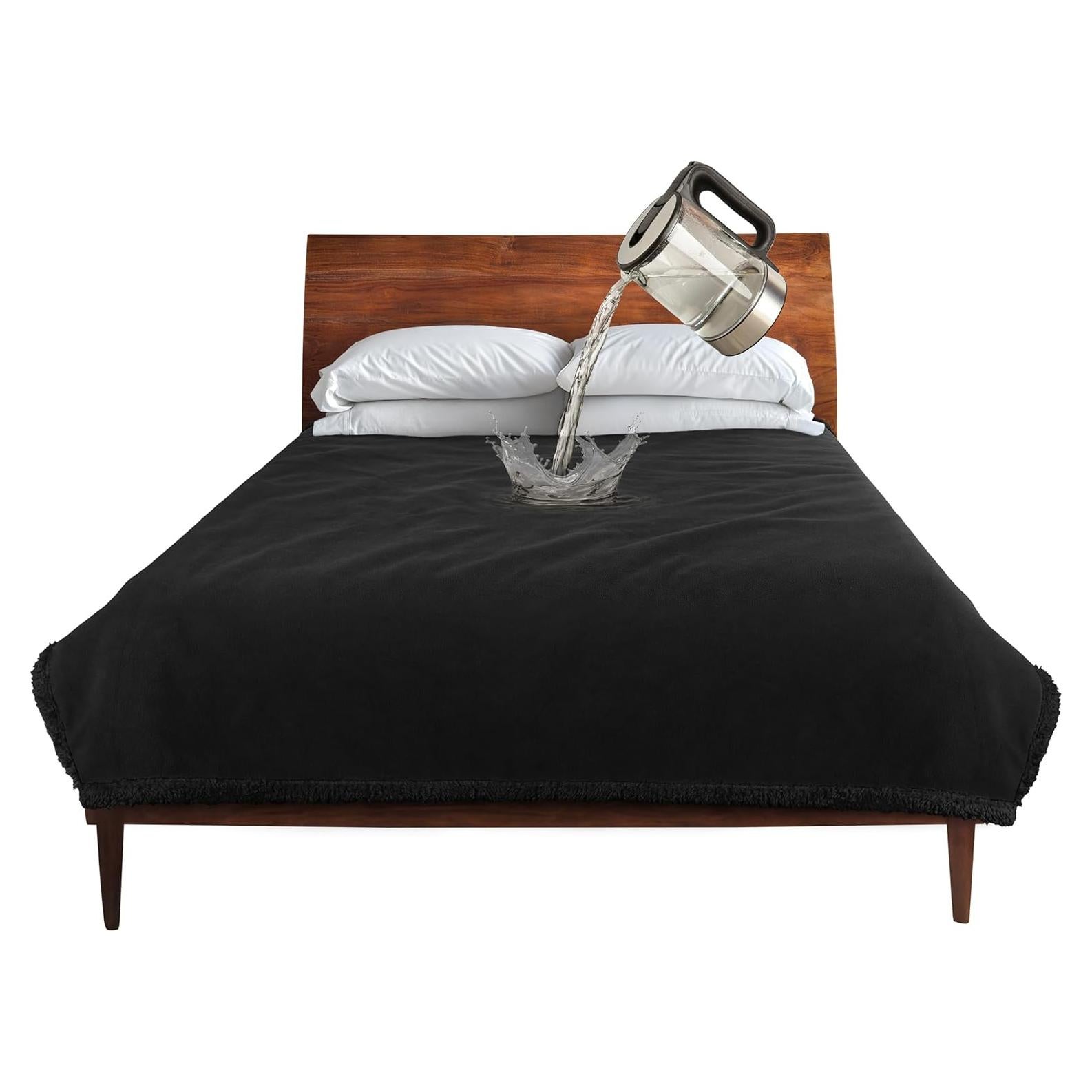 Manta Impermeable Catalonia Deluxe 127x152 cm Negra