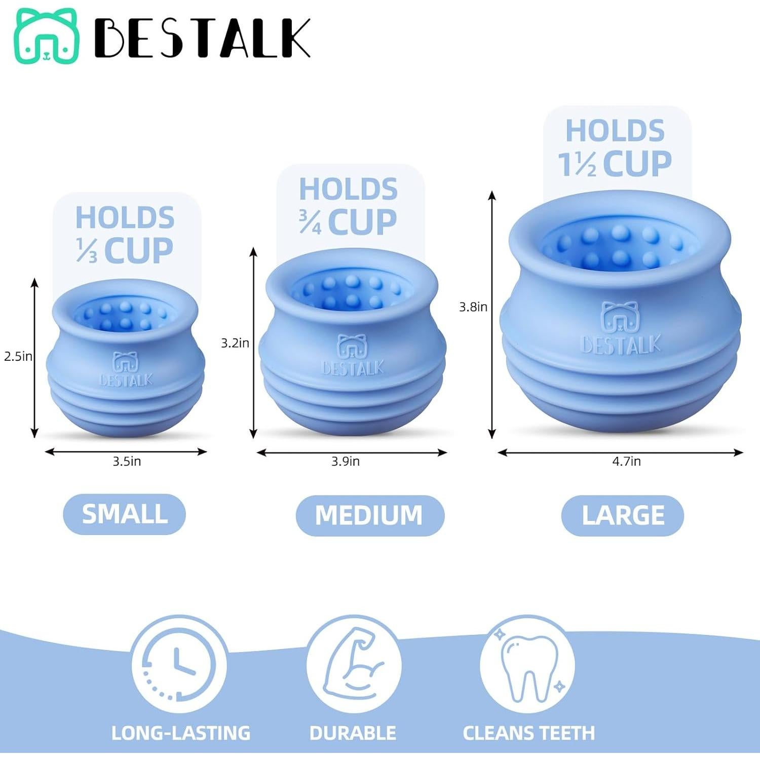 Juguete Interactivo para Perros Bestalk Azul Bebé S