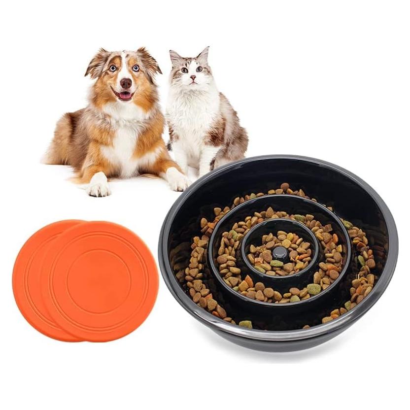 Cuenco de Cerámica para Perros GH - Alimentación Lenta 3 Tazas