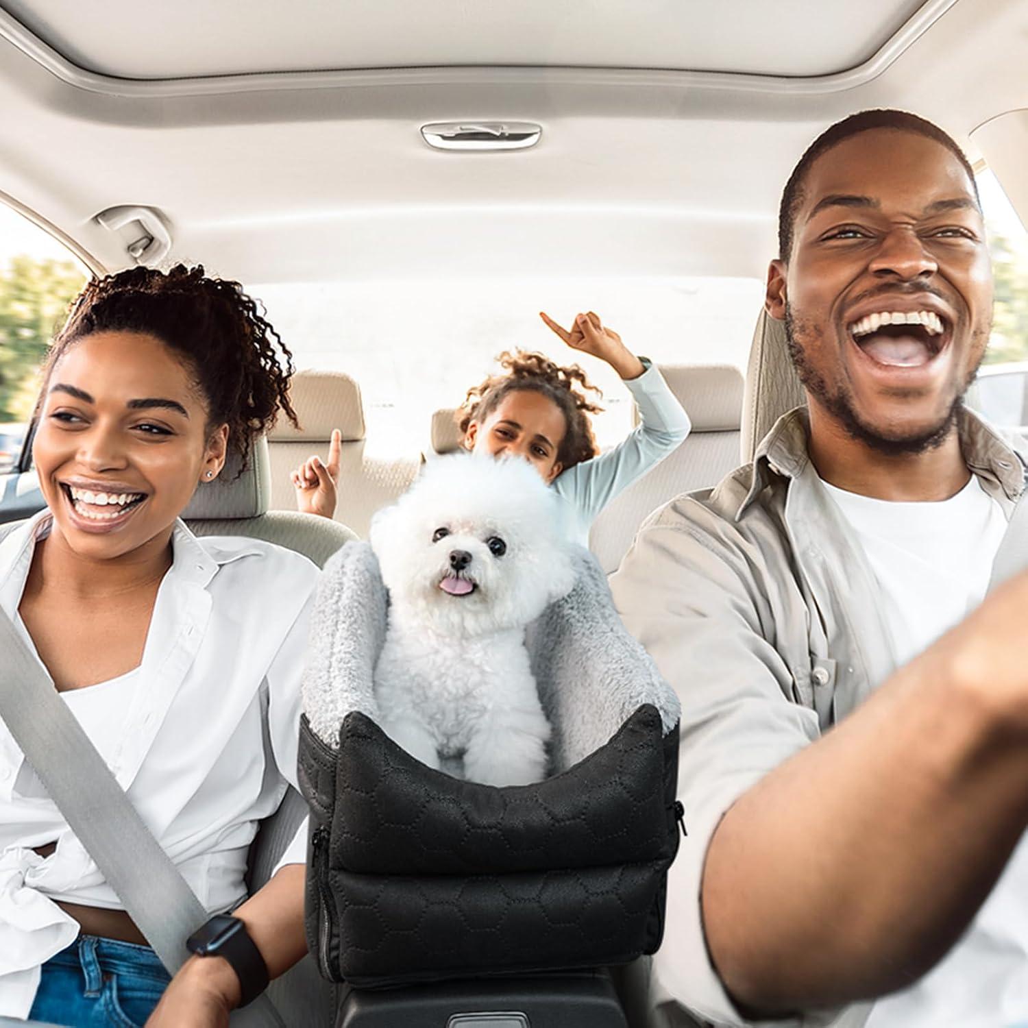 Asiento Elevador para Perros Atawlege Negro 43x25x23cm