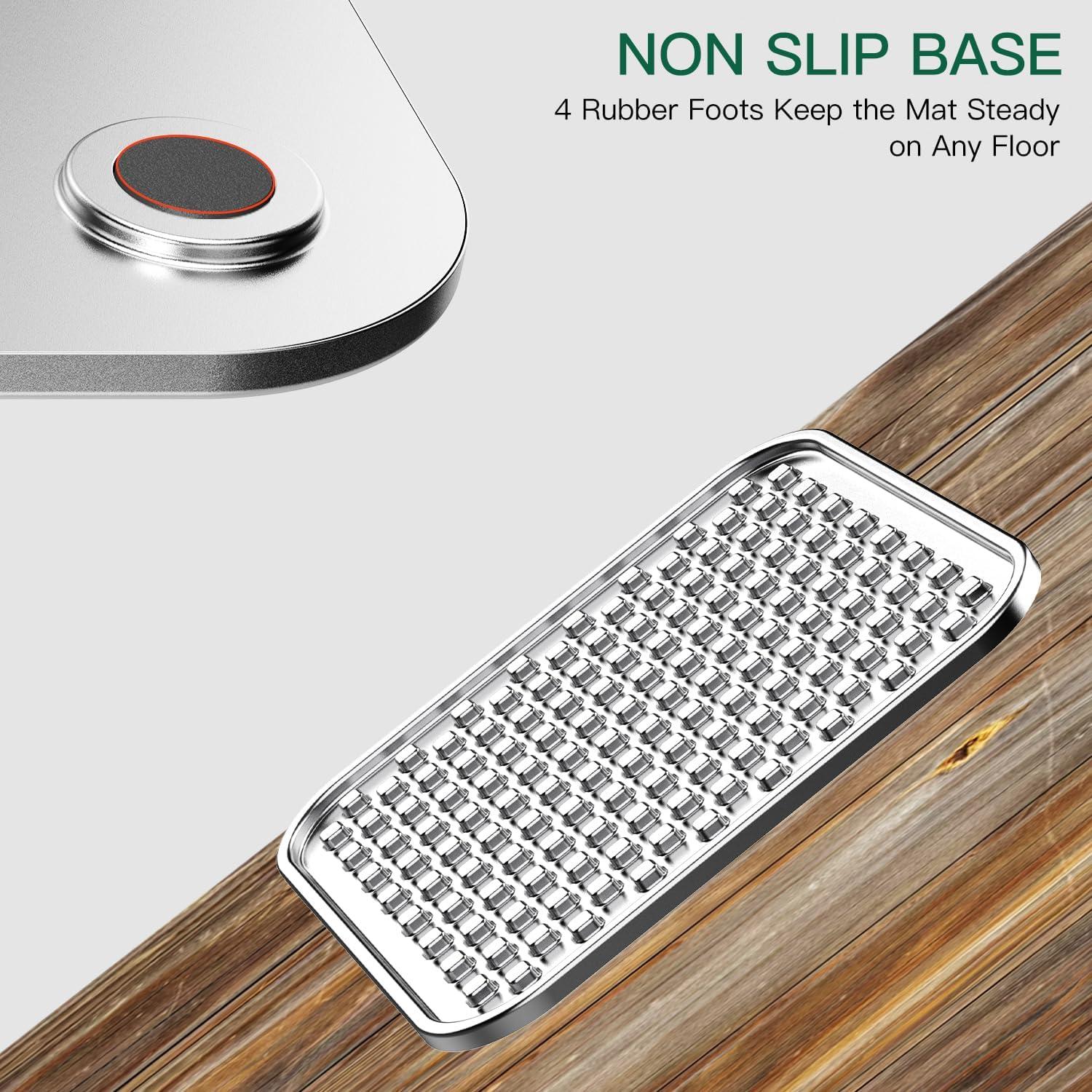 Alfombrilla de Lamer Grande Techphardo Acero Inoxidable 24.5cm