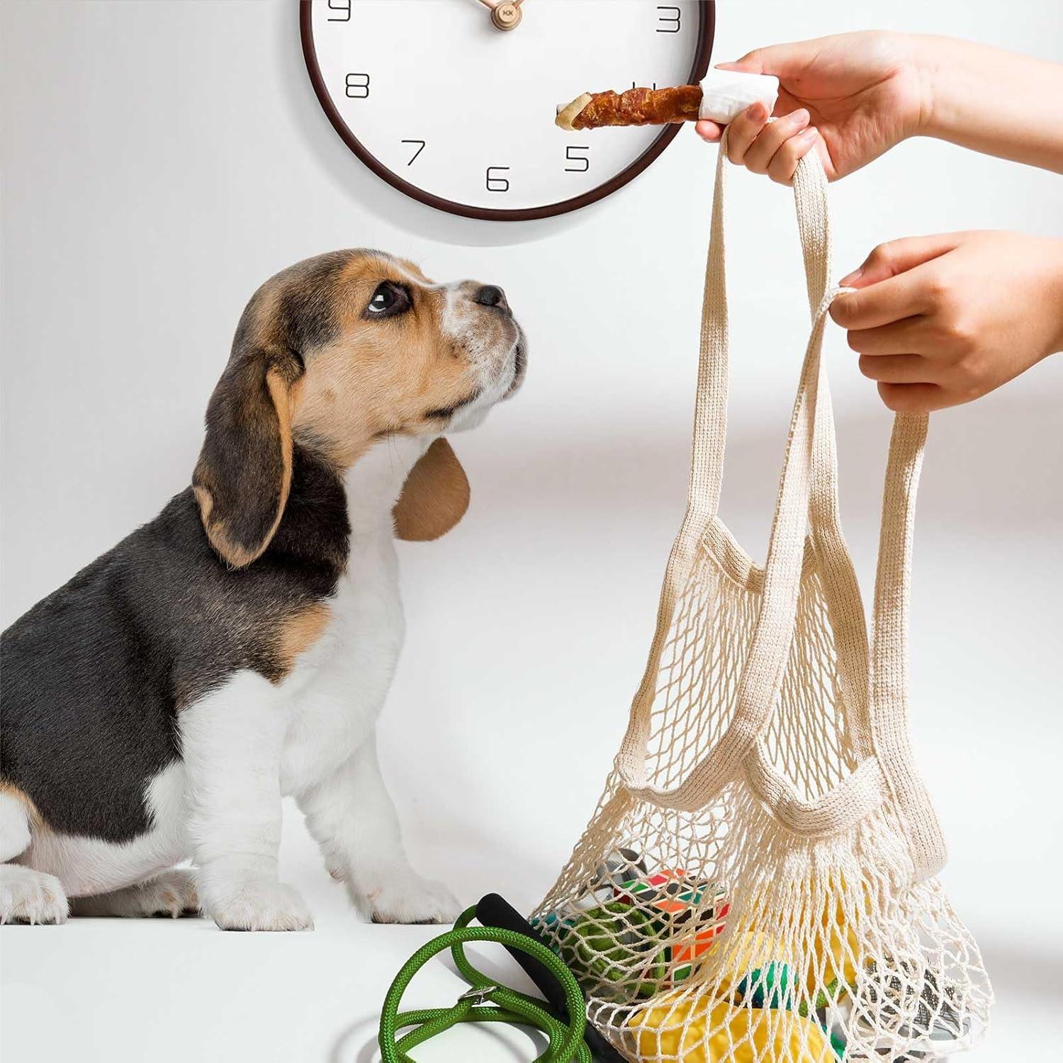 Bolsas de Malla de Algodón LZMS 3PCS Reutilizables 35.5x66cm