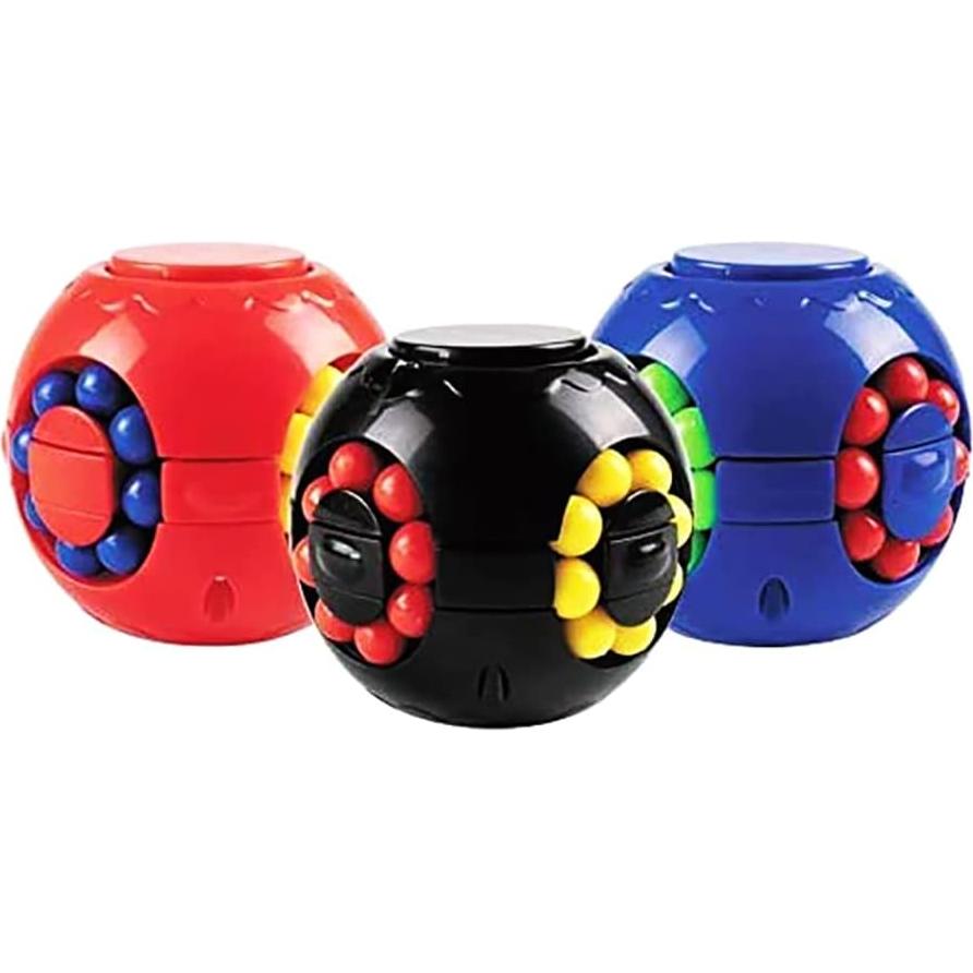 Cubo Mágico Rotatorio Elf Toys 8.89 cm Juguete Antiestrés