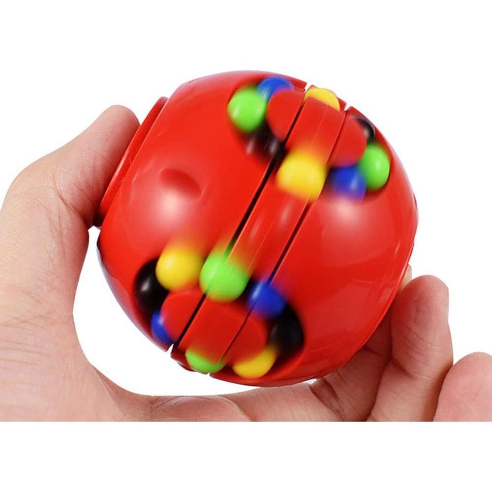 Cubo Mágico Rotatorio Elf Toys 8.89 cm Juguete Antiestrés