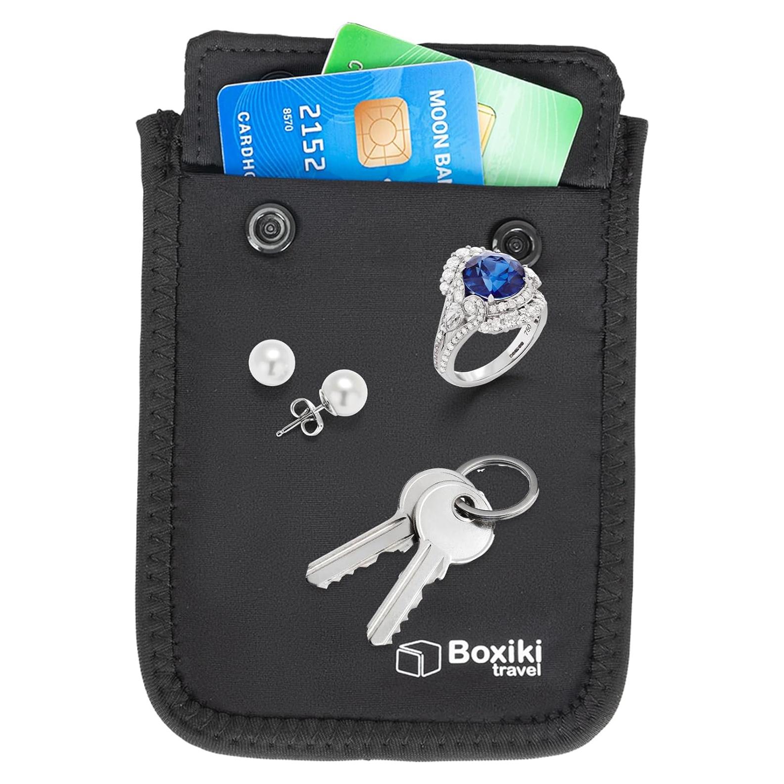 Billetera Oculta Boxiki Travel para Sujetador - Seguridad RFID