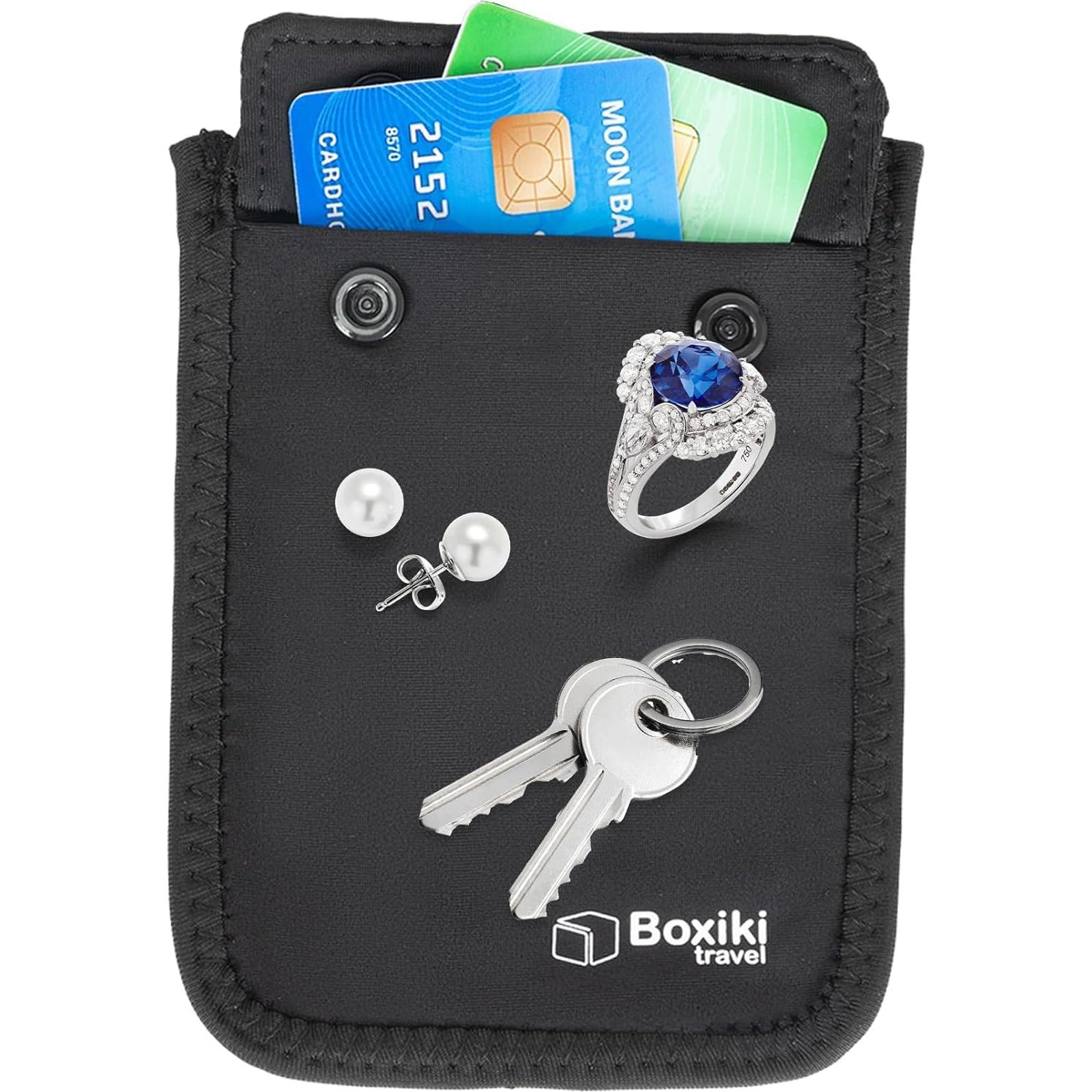 Billetera Oculta Boxiki Travel para Sujetador - Seguridad RFID