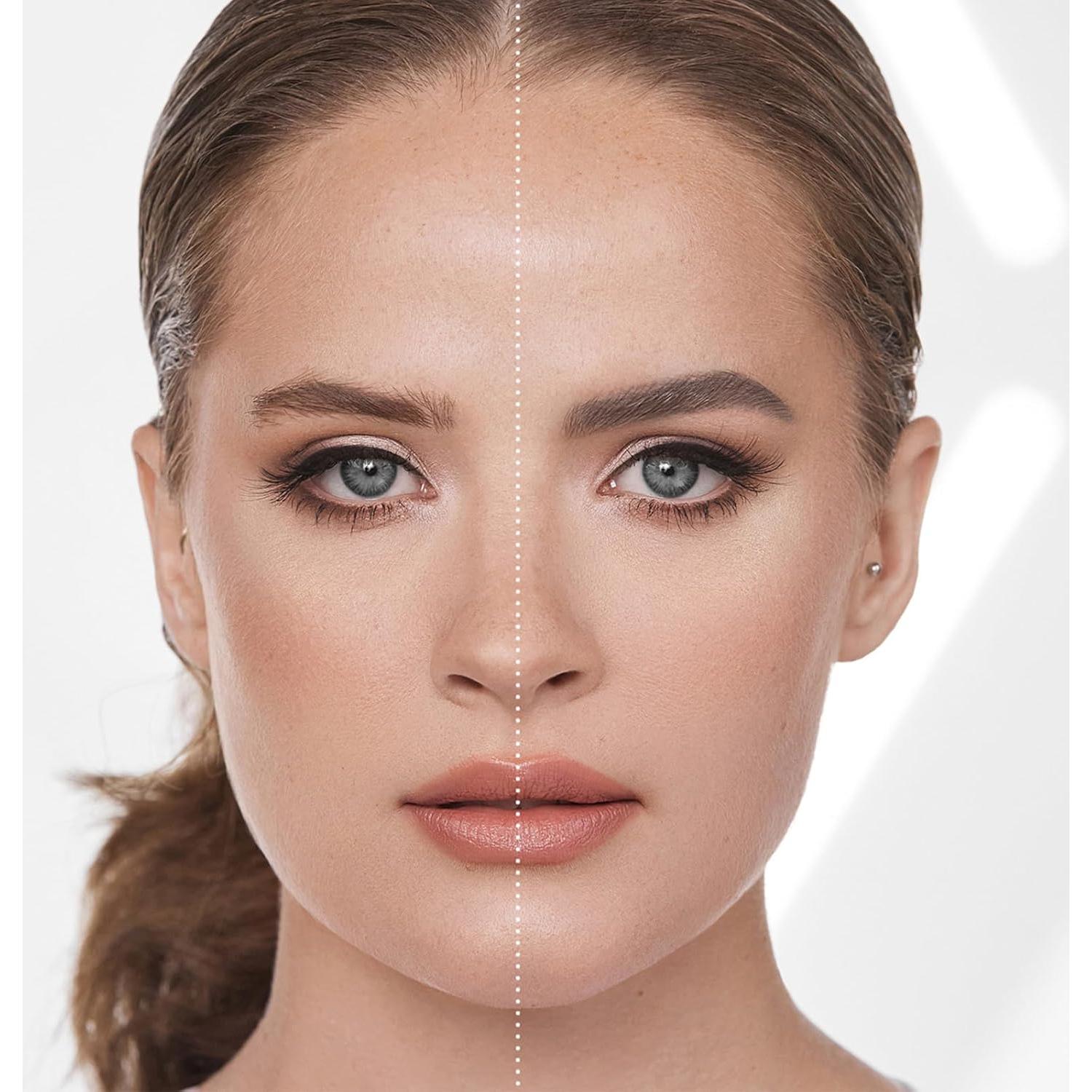 Bolígrafo de Cejas Boobeen 4 Puntas Impermeable Marrón Ceniza