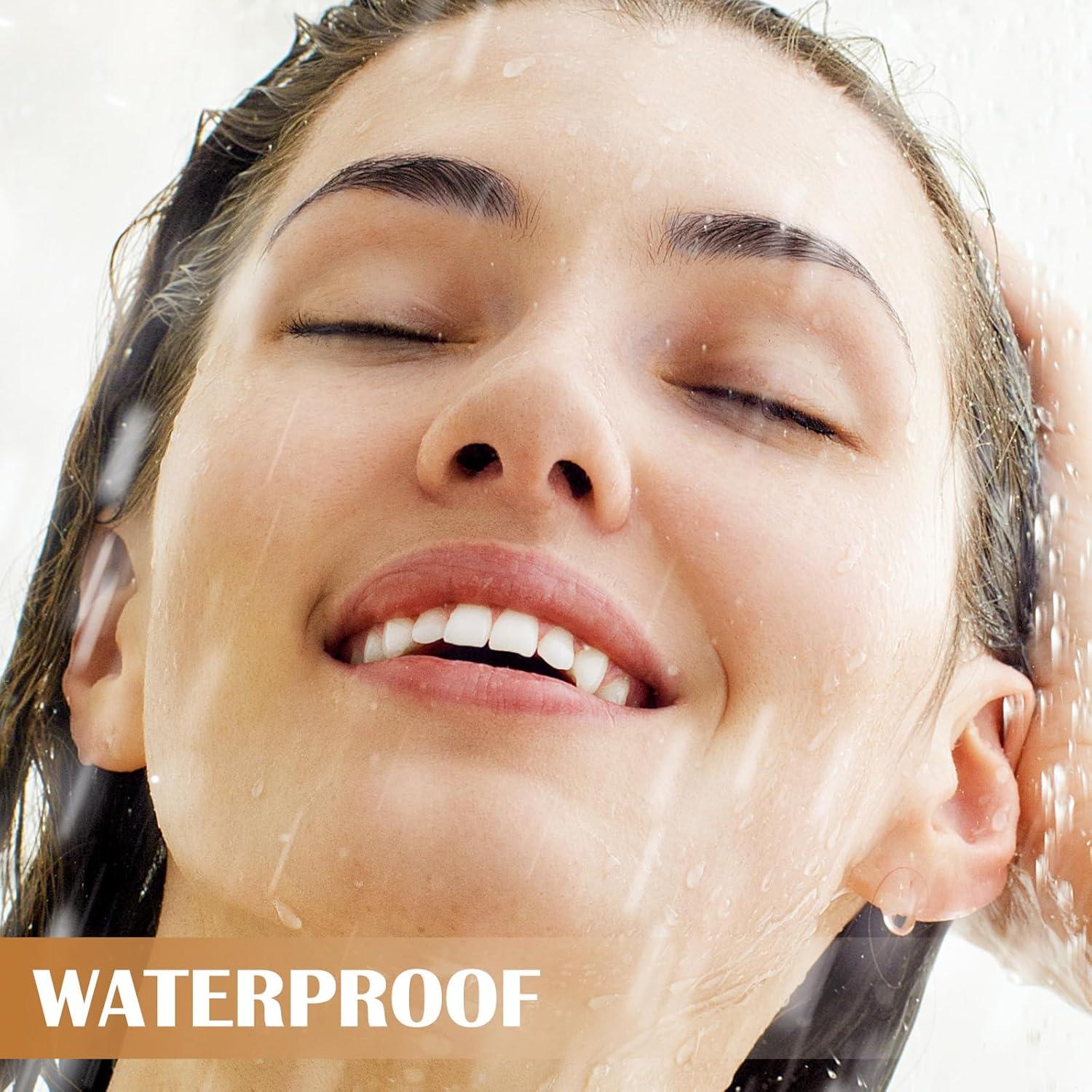 Bolígrafo de Cejas Boobeen 4 Puntas Impermeable Marrón Ceniza