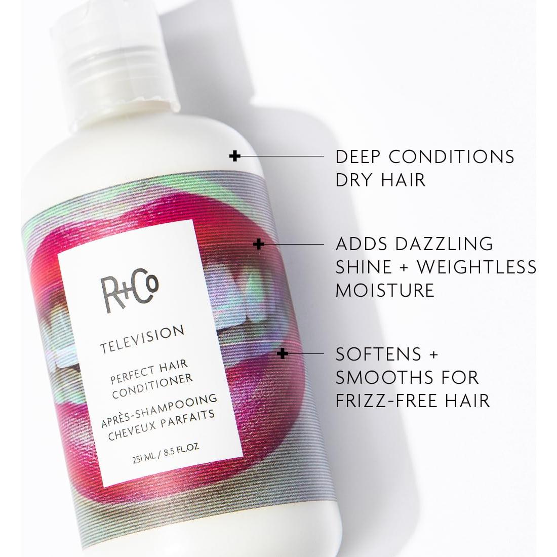 Acondicionador R+Co 50 ml - Brillo y Suavidad para Cabello