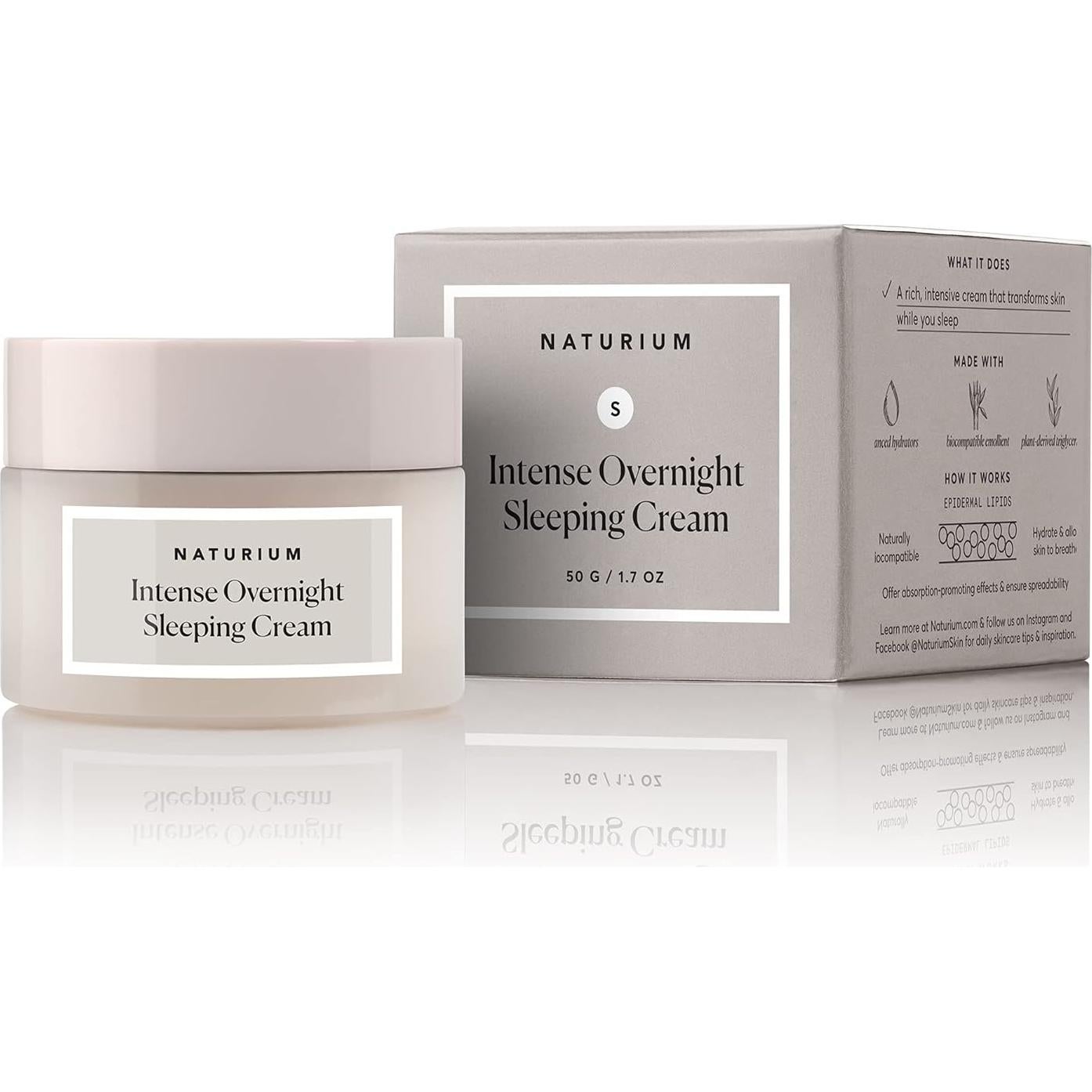 Crema de Noche Intensiva Naturium 48.19 g Hidratante Antienvejecimiento