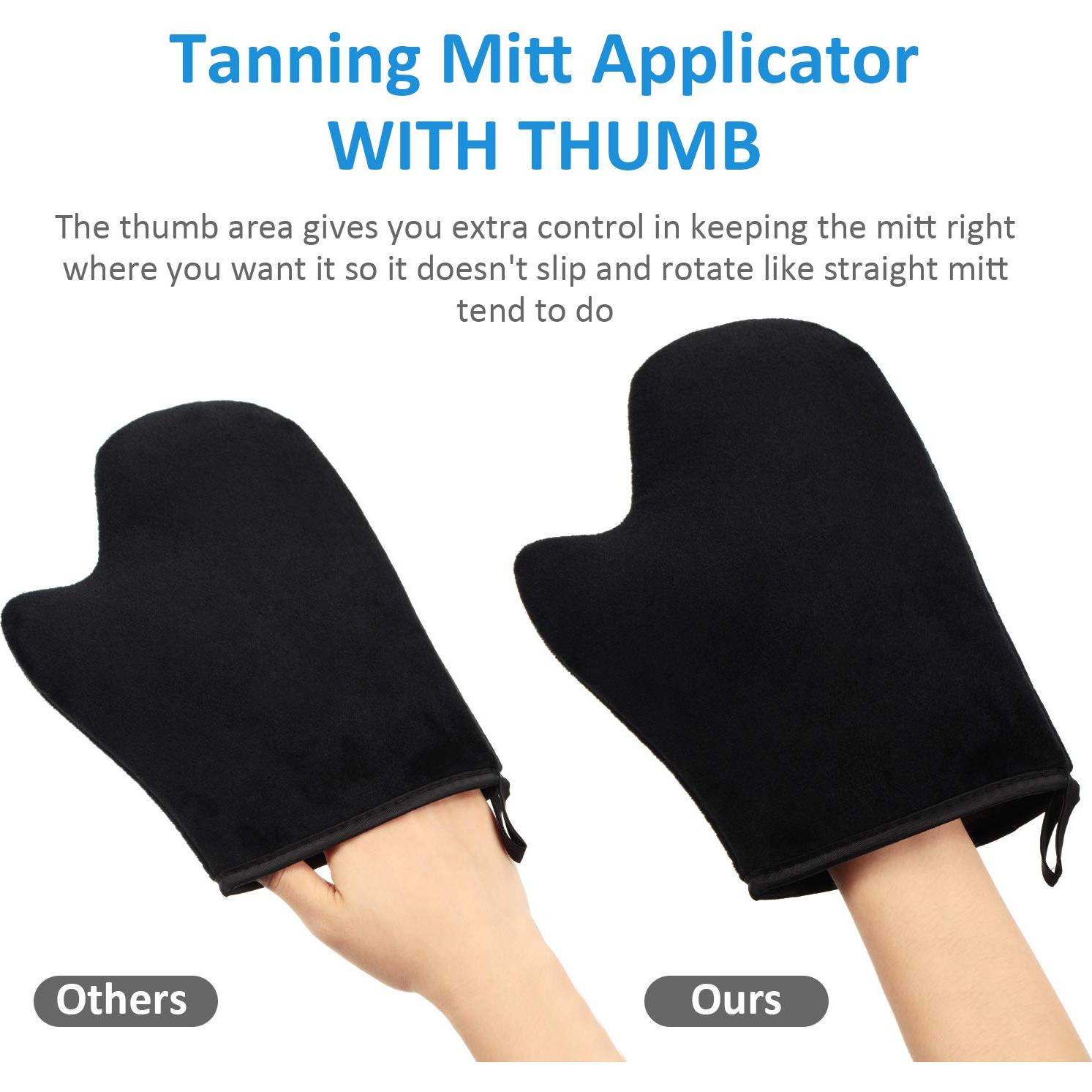 Kit de Aplicador de Autobronceador Boao 5 Piezas - Guantes y Brocha