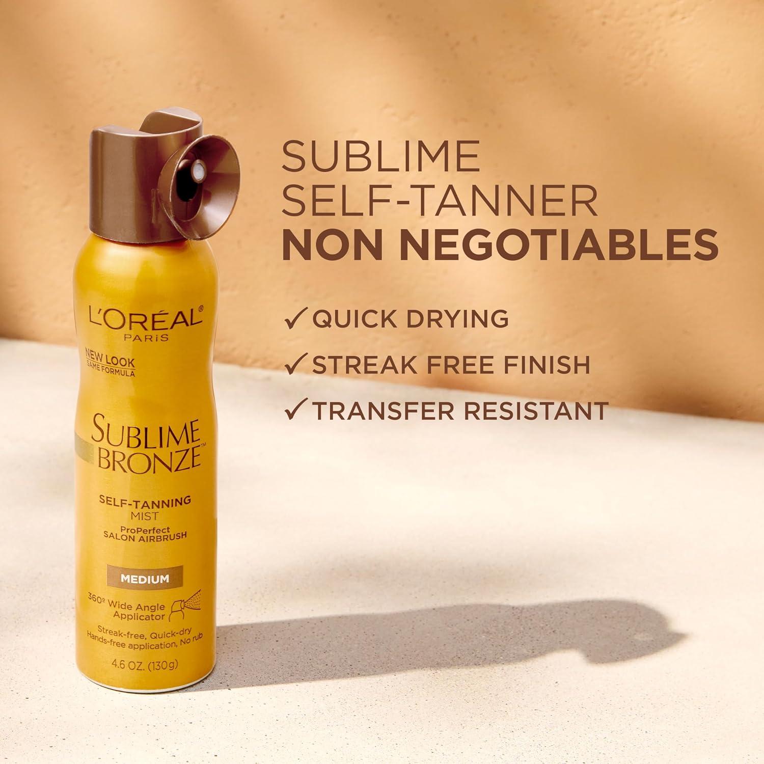 Autobronceador L'Oreal Paris Sublime Bronze 130g Bronceado Natural