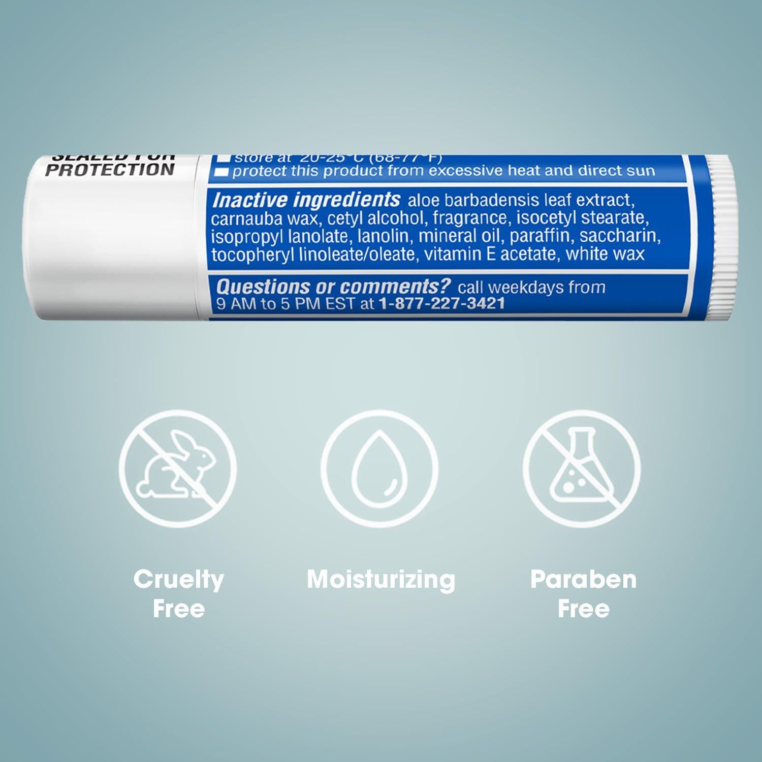Bálsamo Labial ChapStick Hidratante 2-en-1 SPF 15 12-Pack