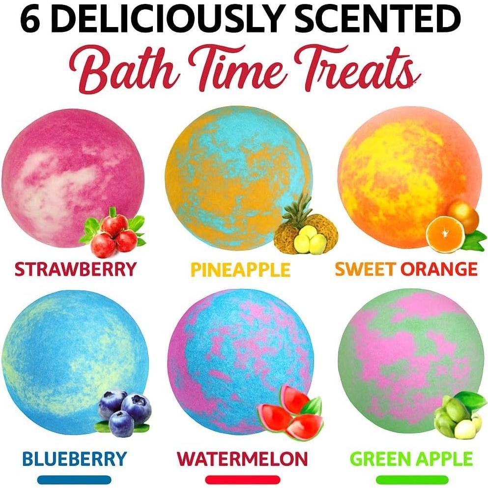 Bombas de Baño Galácticas Orgánicas con Pulsera Sorpresa